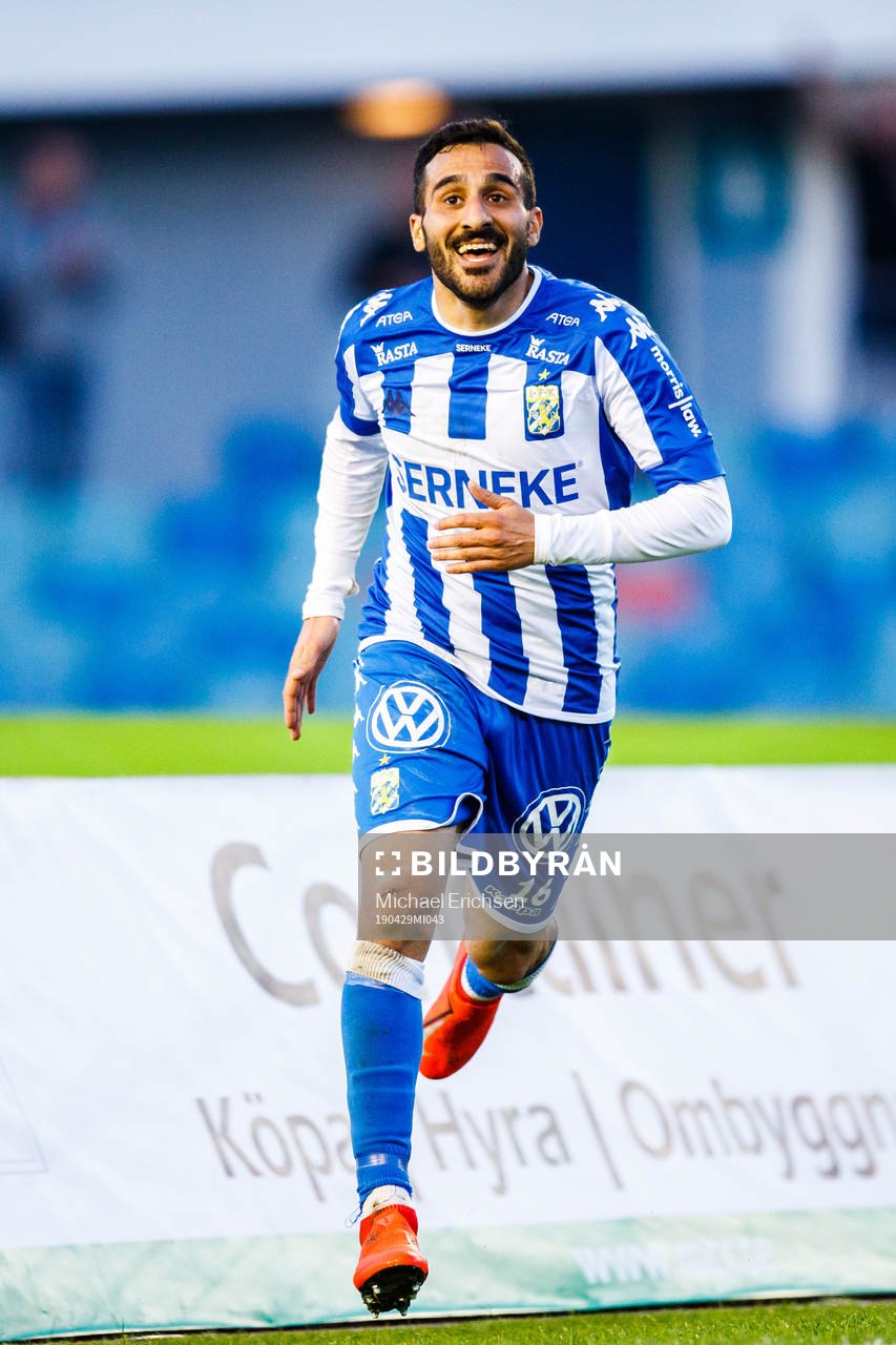 IFK Göteborgs Sargon Abraham jublar
