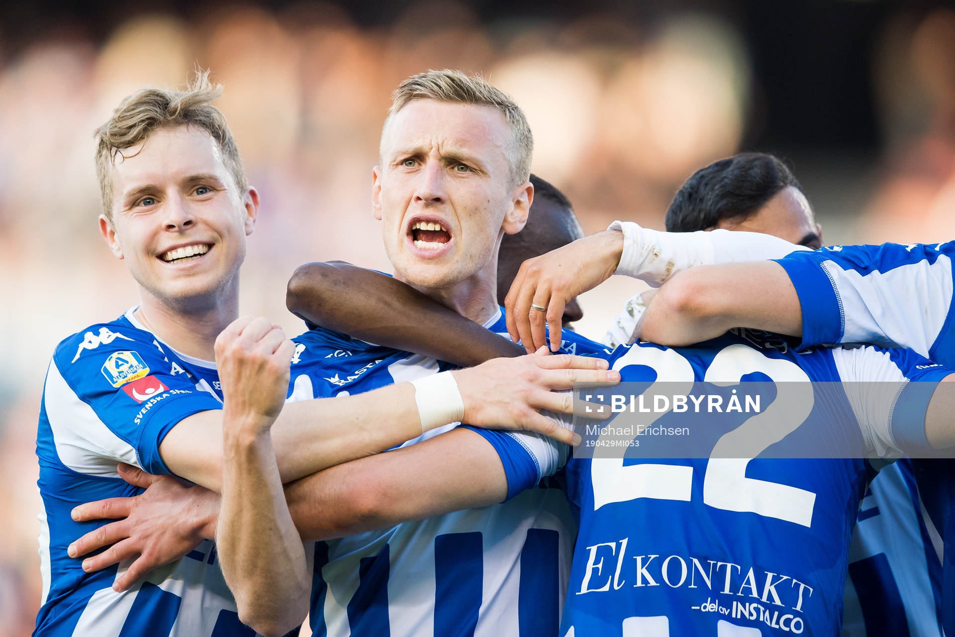 IFK Göteborgs Victor Wernersson och Sebastian Ohlsson