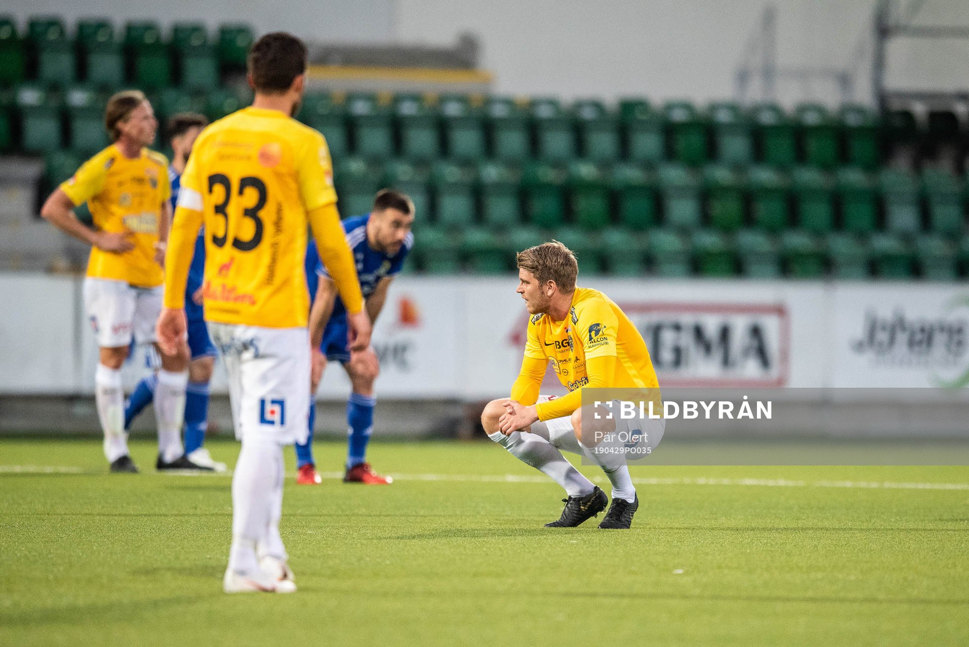 Falkenbergs Marcus Klingenberg Mathisen deppar