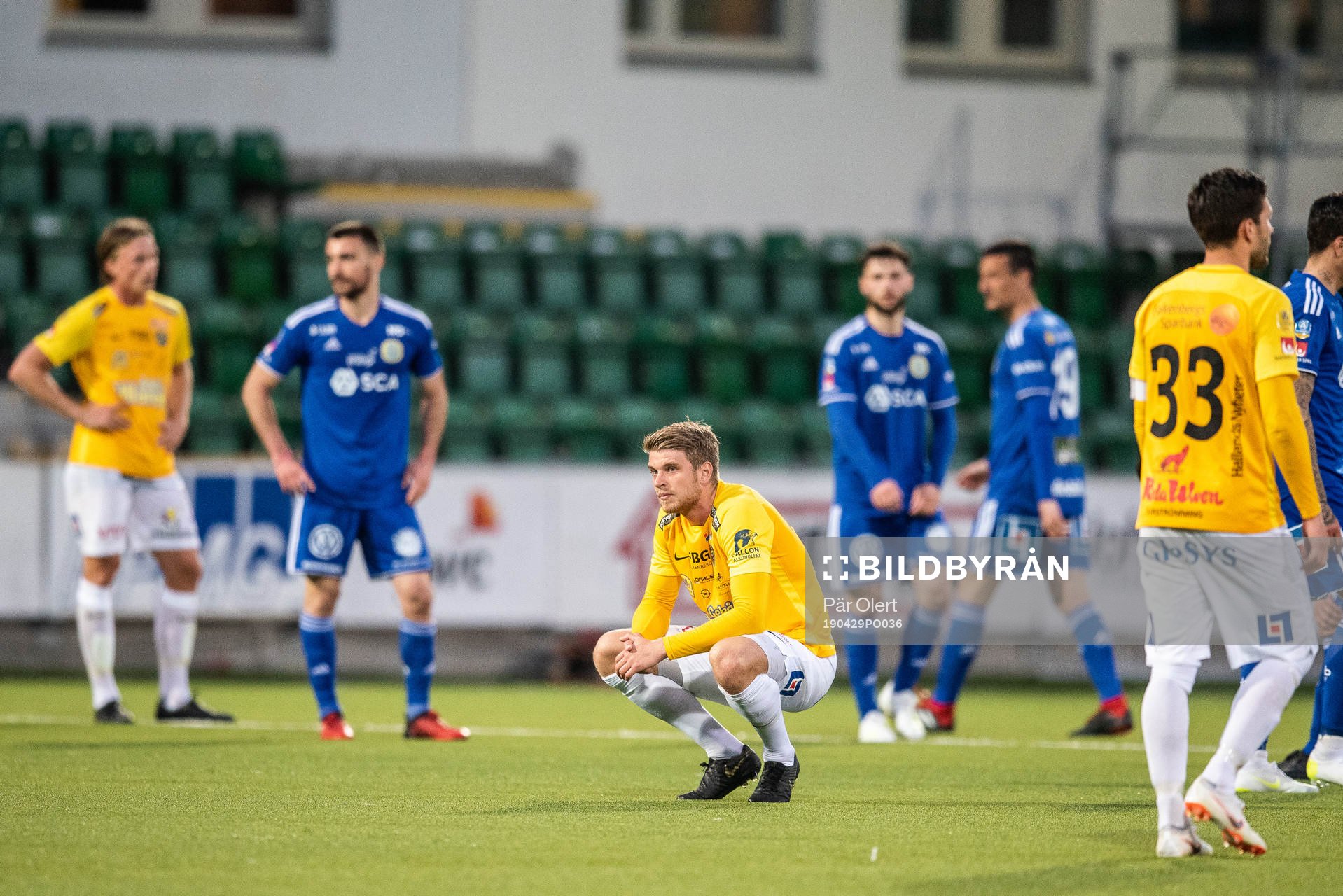 Falkenbergs Marcus Klingenberg Mathisen deppar