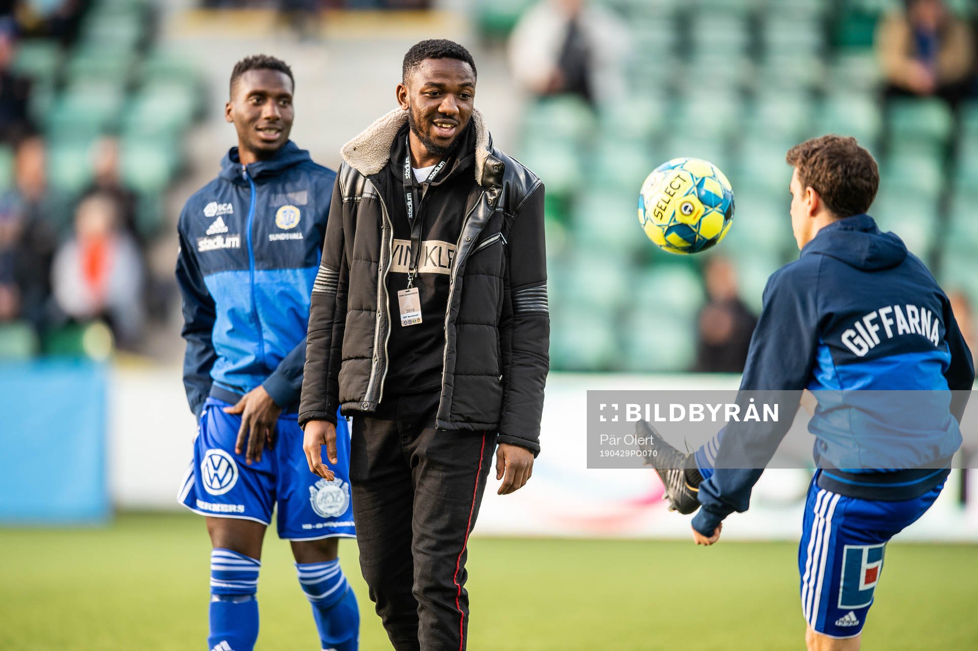 Sundsvalls Chidi Dauda Omeje spelar ej pga skada