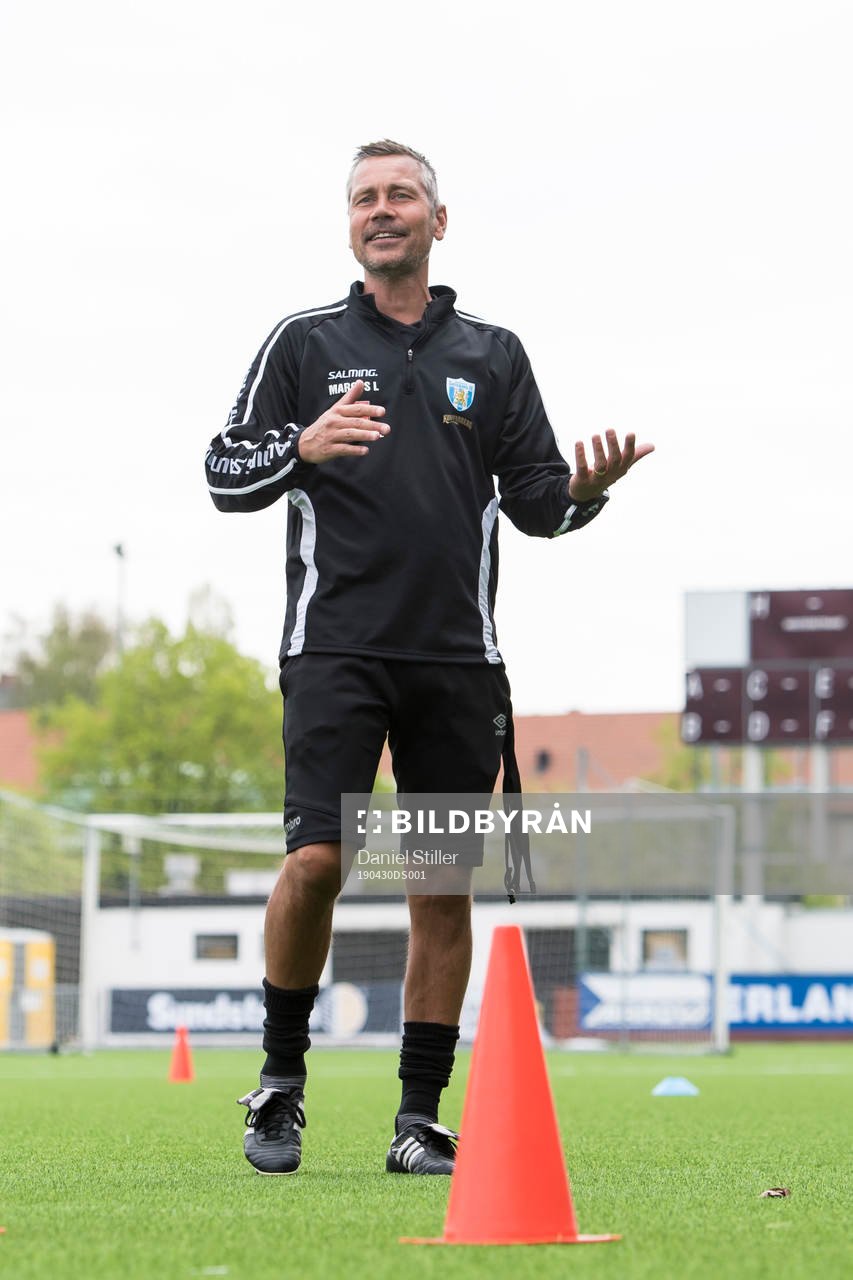 Göteborgs tränare Marcus Lantz