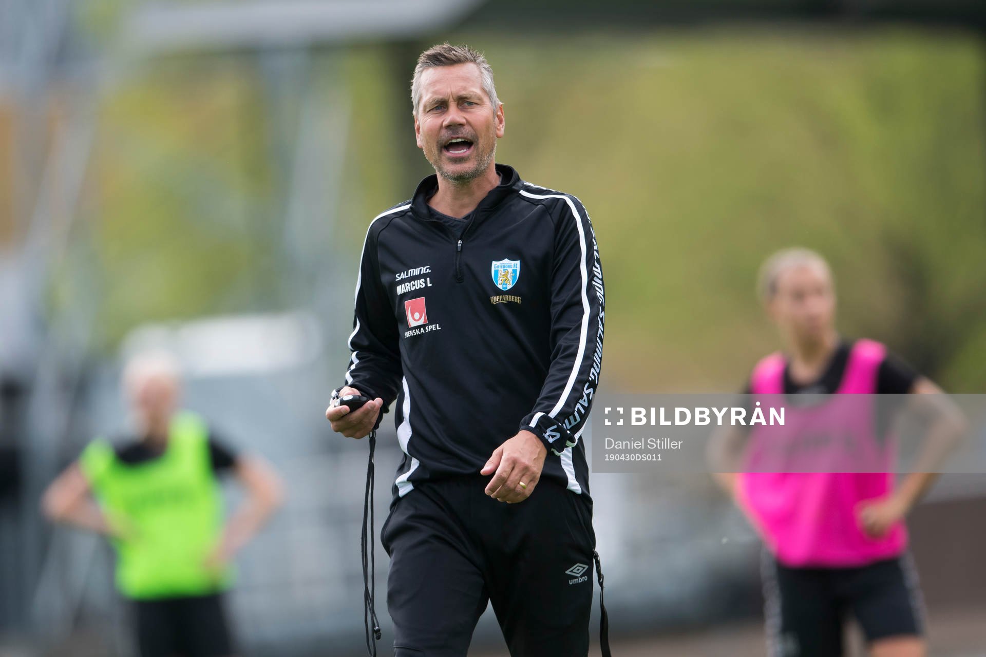 Göteborgs tränare Marcus Lantz