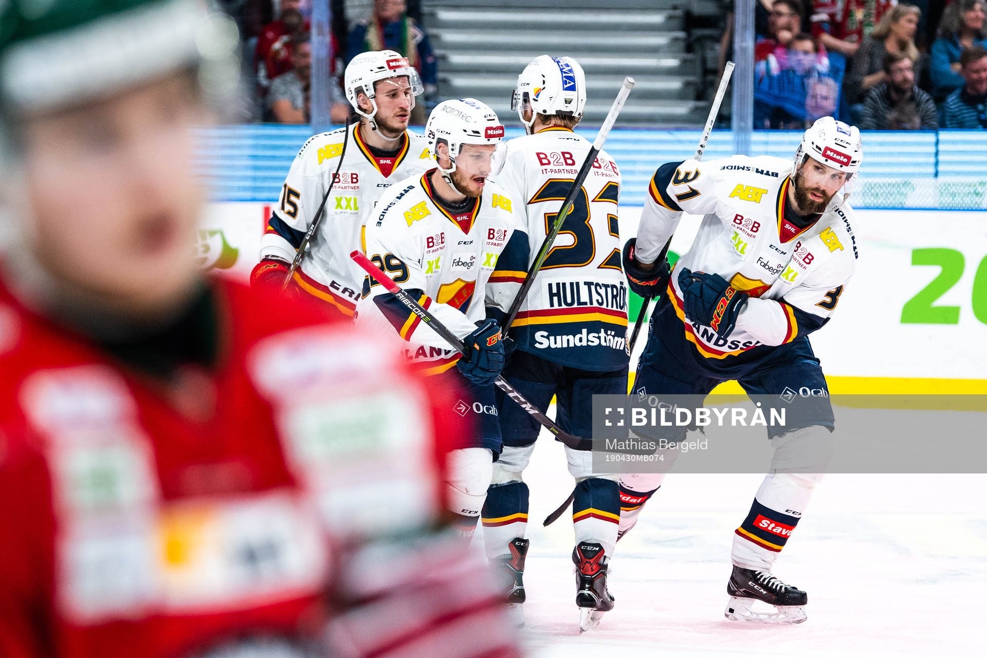 Djurgårdens Jakob Lilja , Sebastian Strandberg , Linus