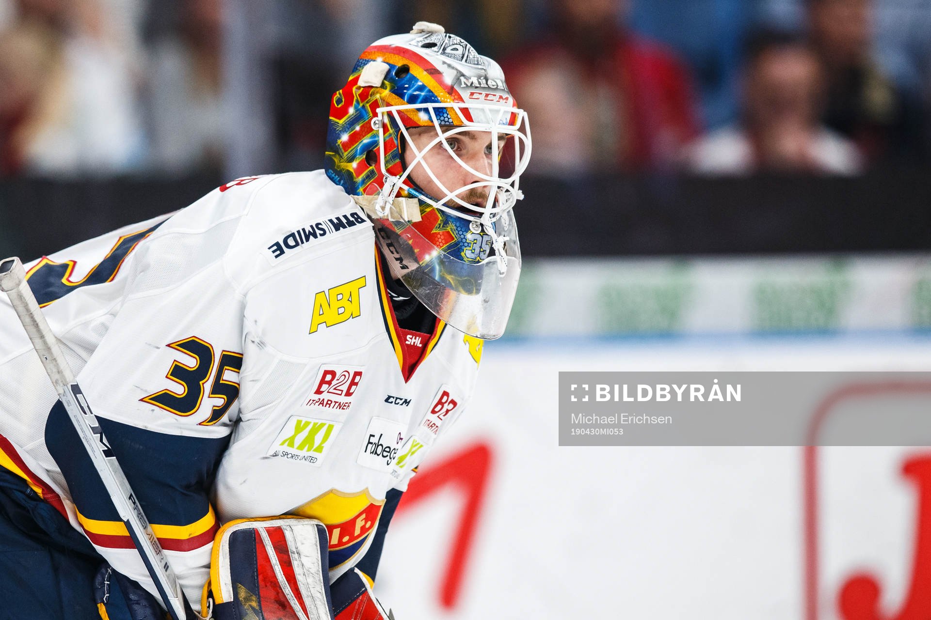 Djurgårdens målvakt Robin Jensen