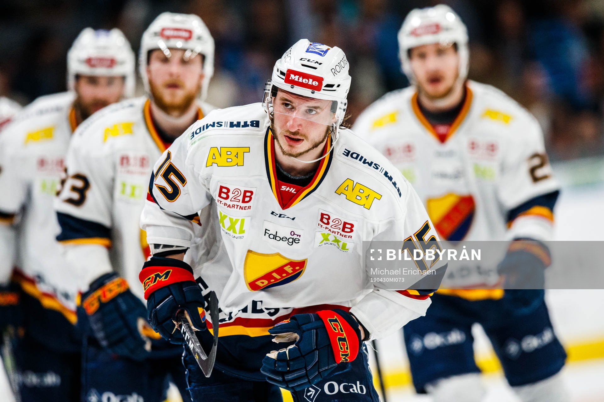 Djurgårdens Jakob Lilja jublar