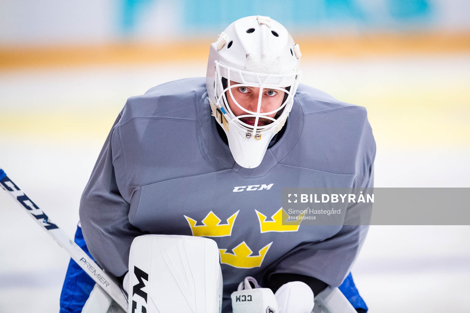 Goalkeeper Jhonas Enroth