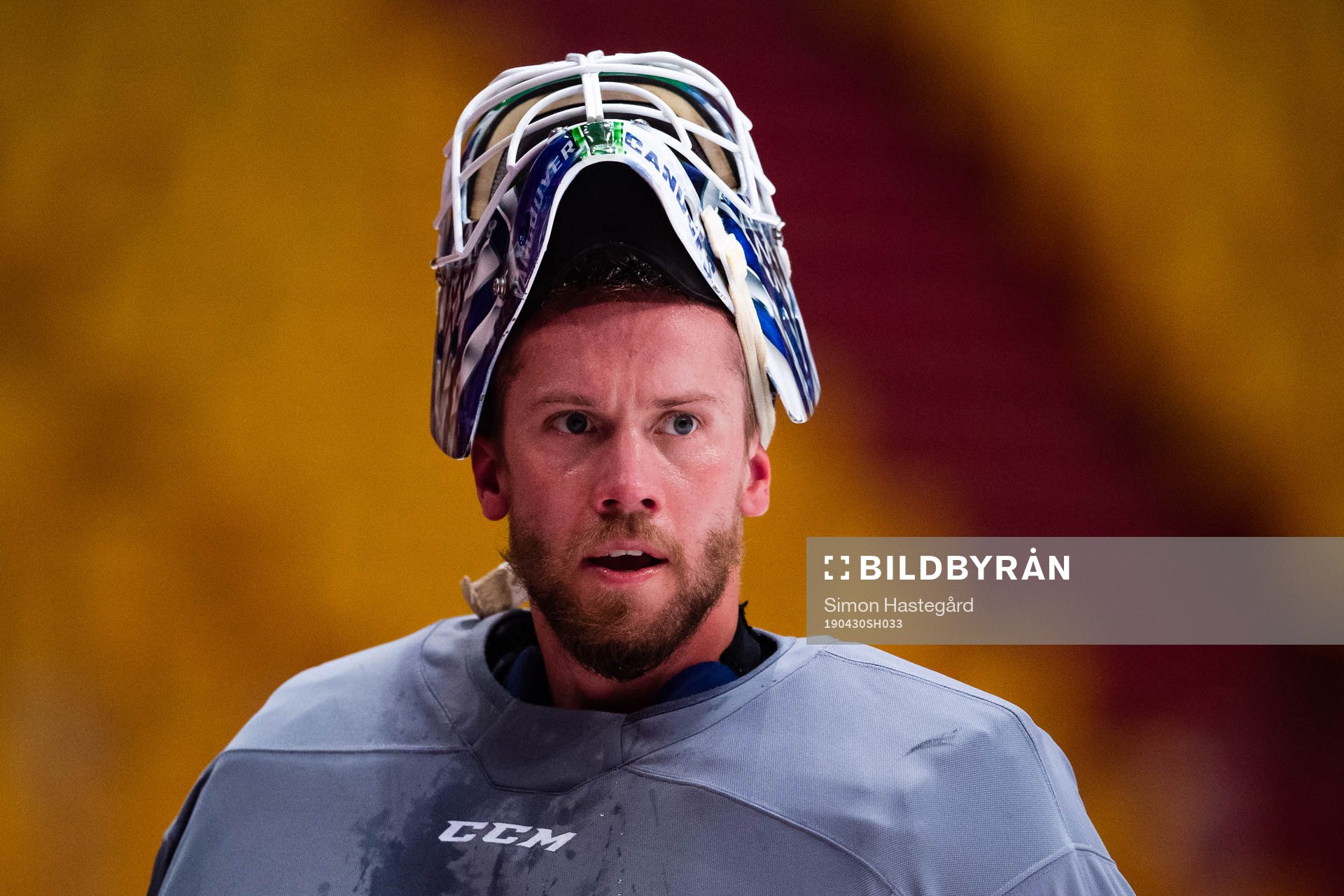 Goaltender Jacob Markström