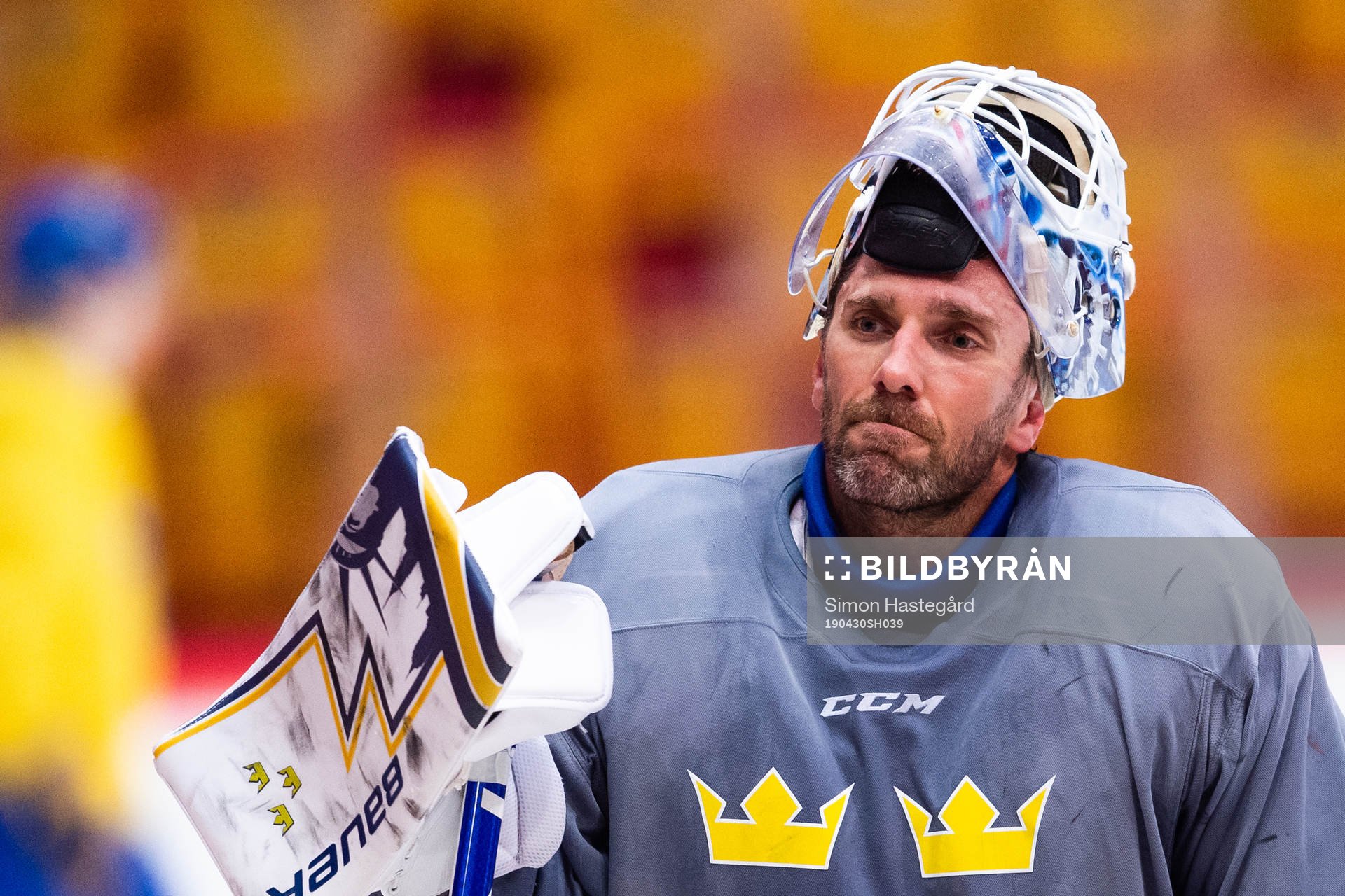 Goalkeeper Henrik Lundqvist