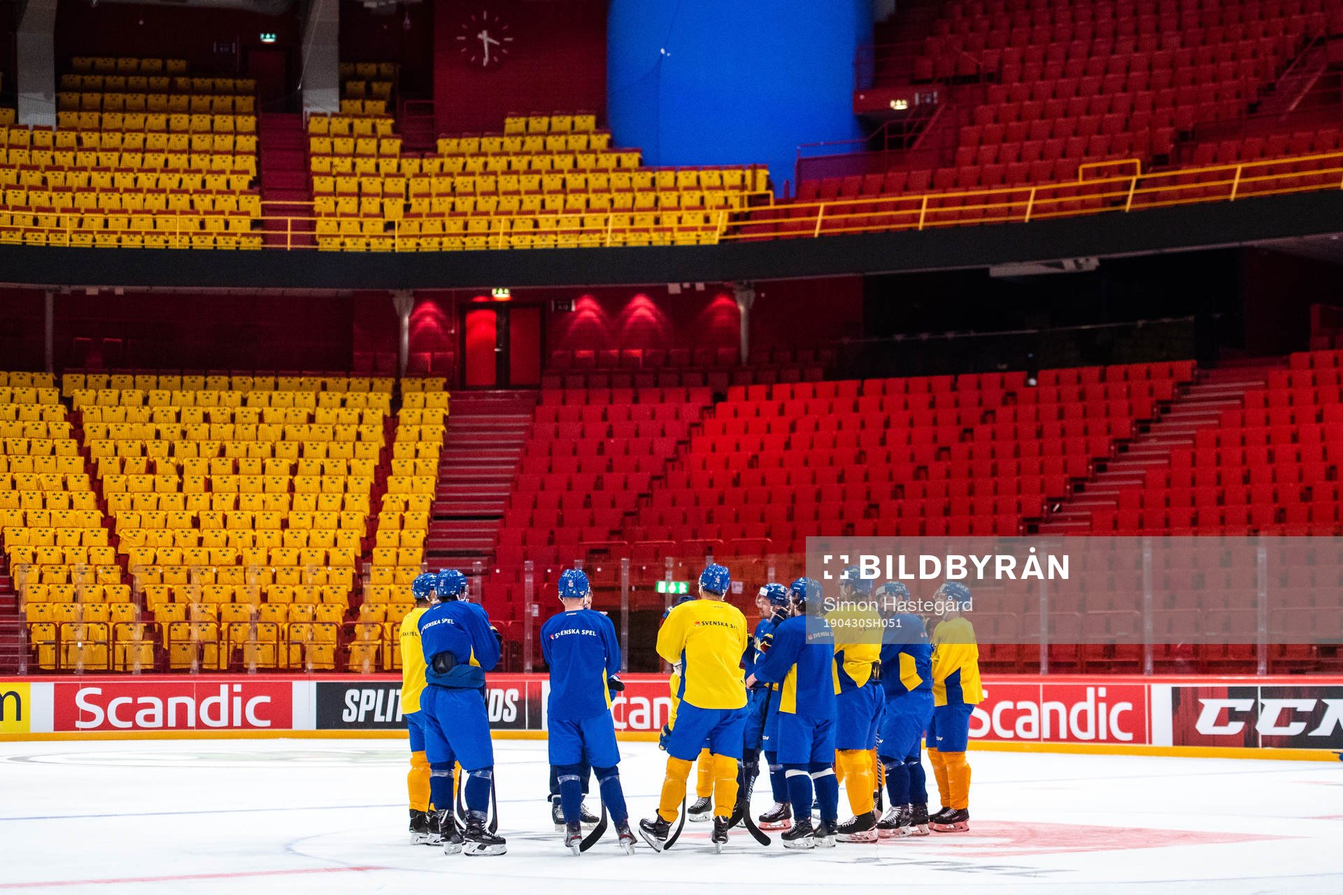 Players gathered