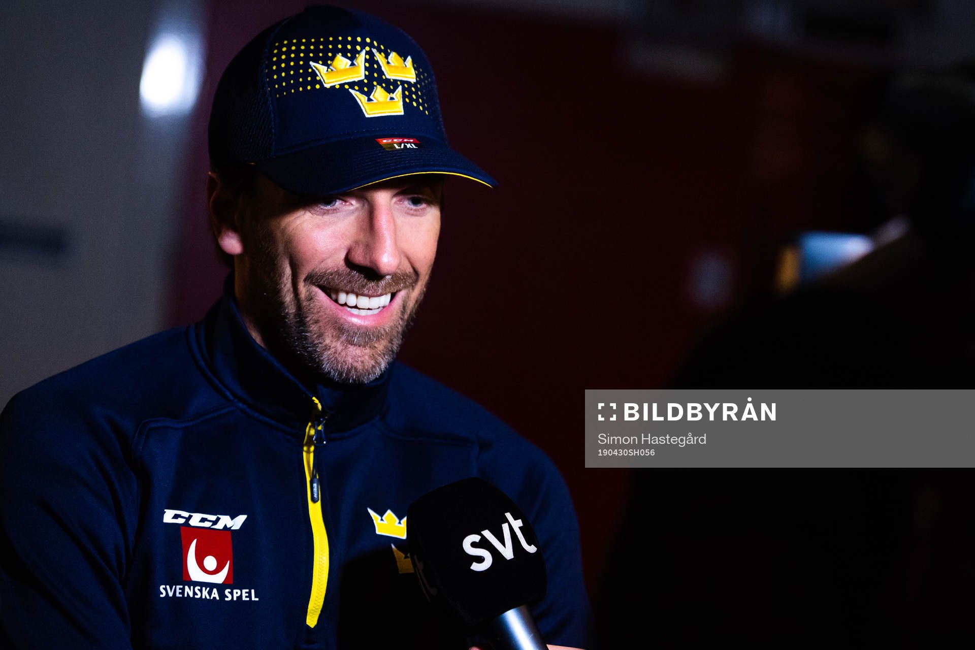 Goalkeeper Henrik Lundqvist
