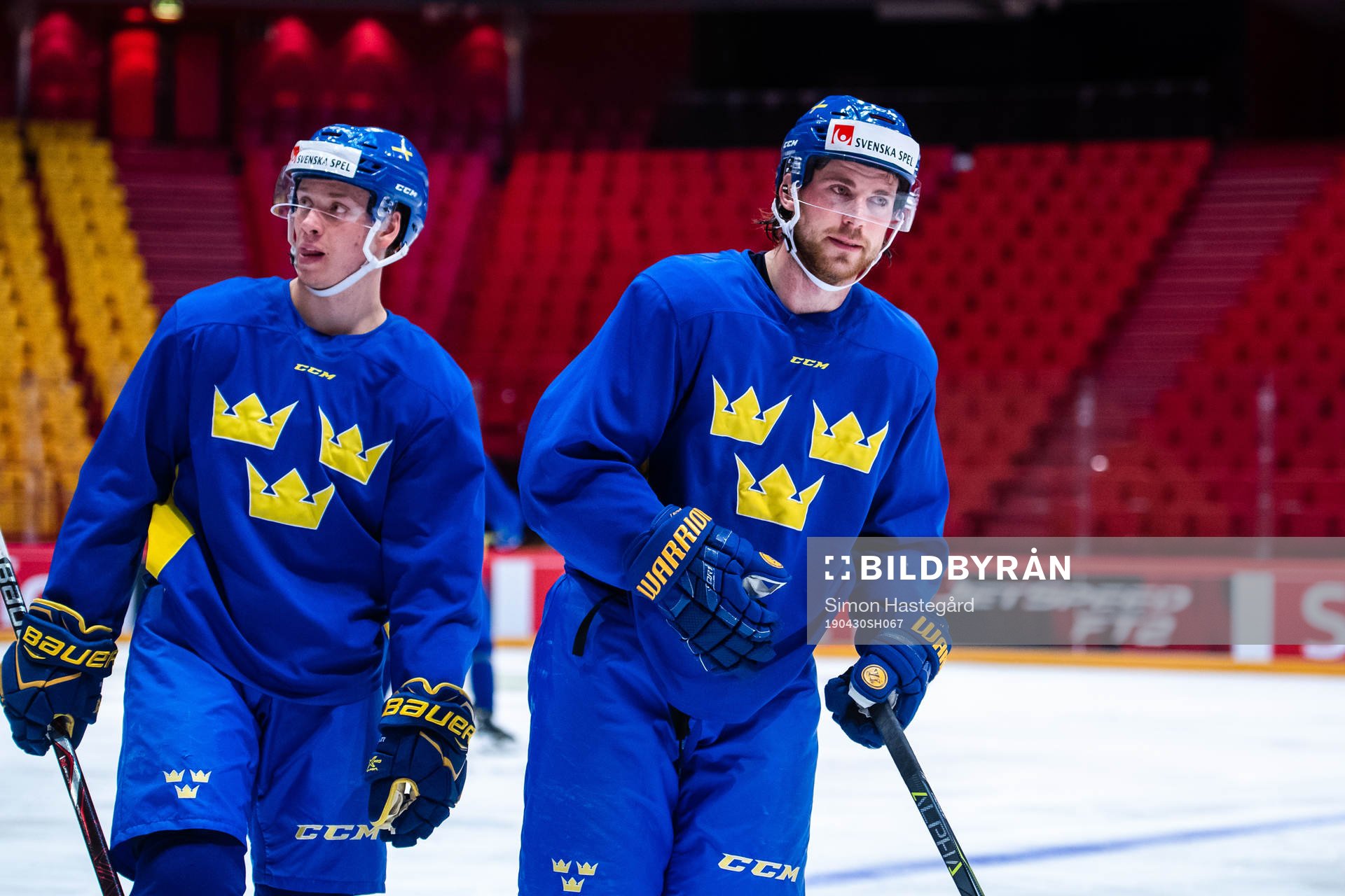 Jesper Bratt and Elias Lindholm