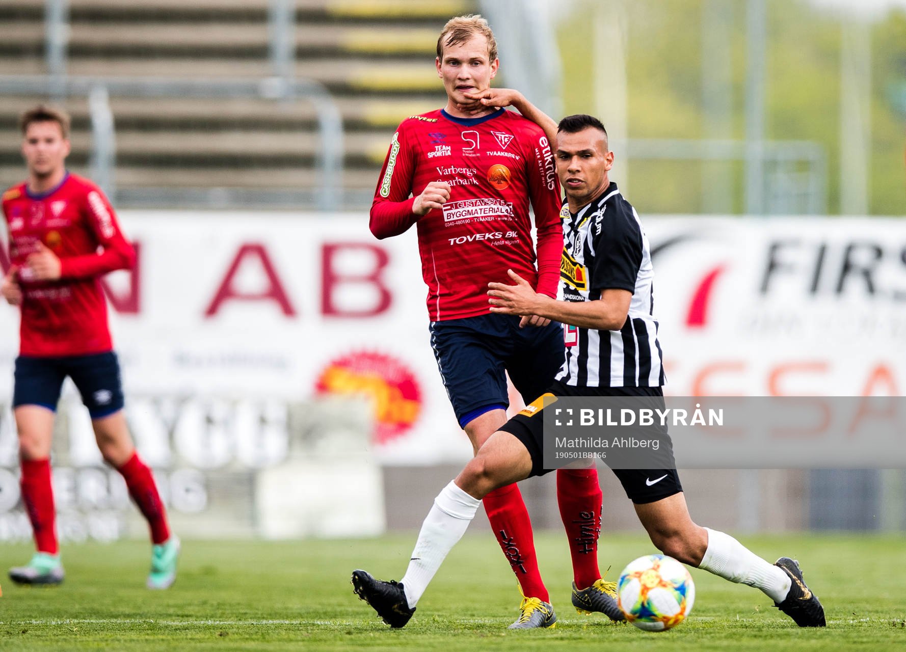 Tvååkers Johan Persson och Landskronas Sumar Almadjed
