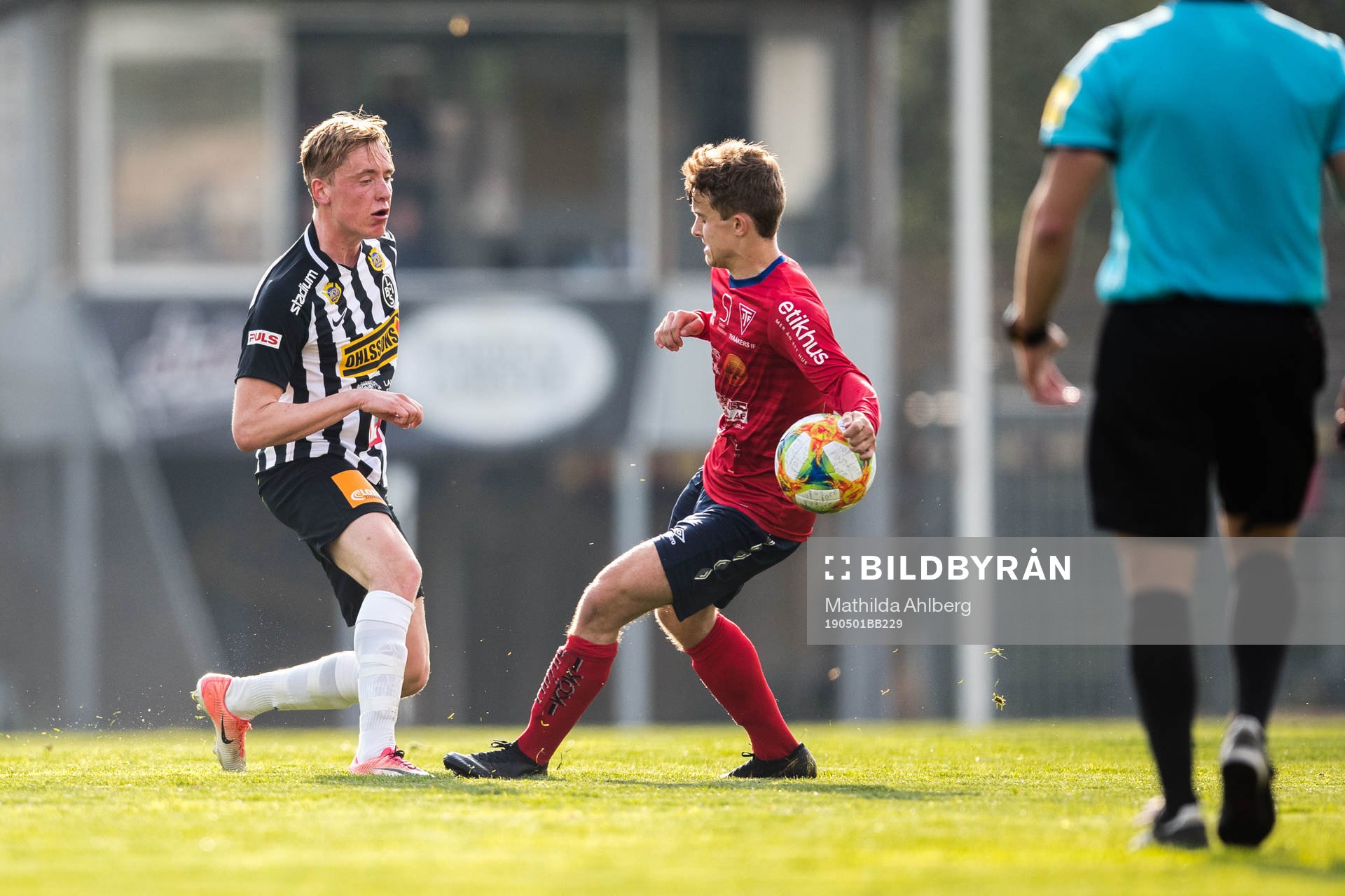 Landskronas Joel Sundström  och Tvååkers Axel Berggren