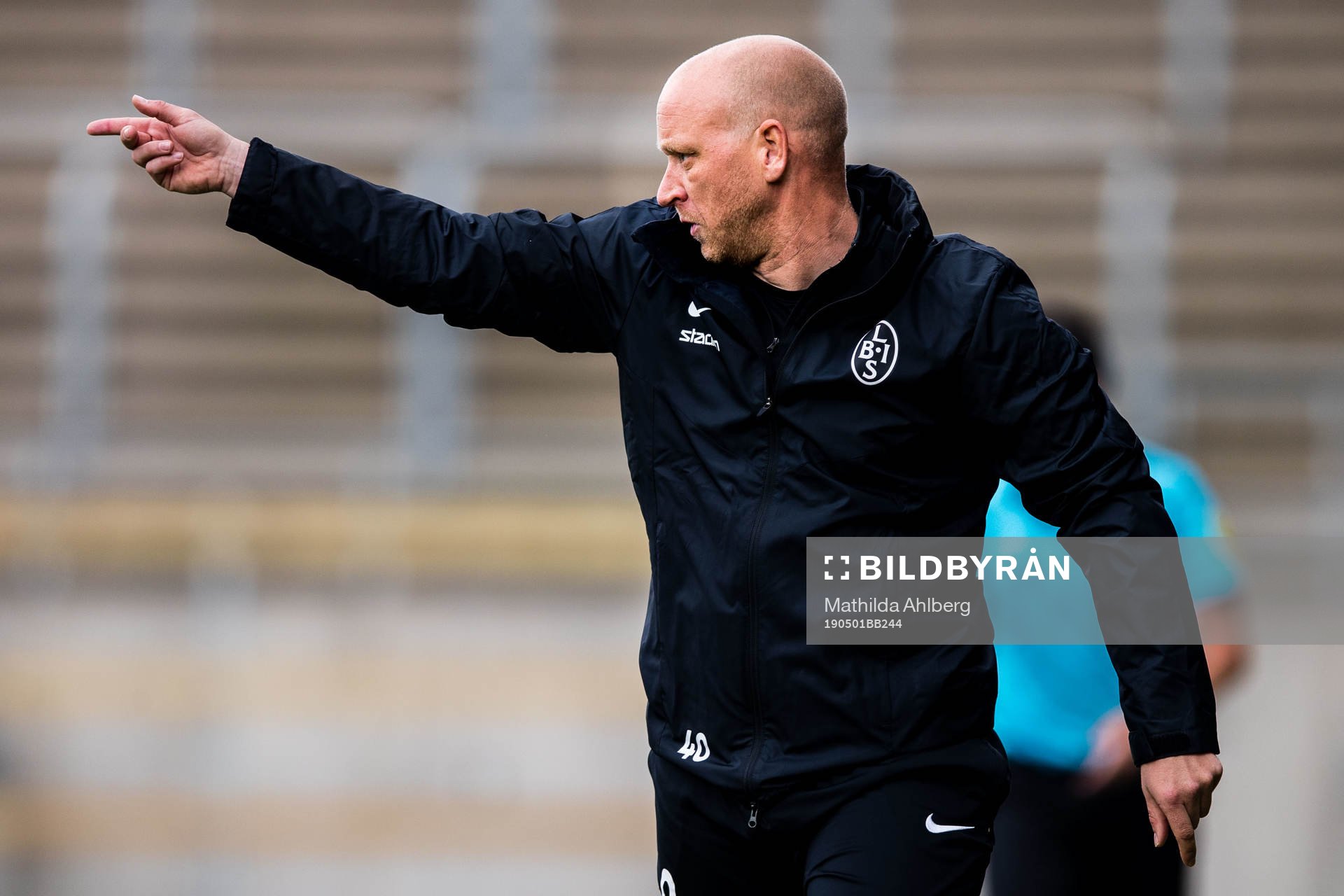 Landskronas tränare Billy Magnusson