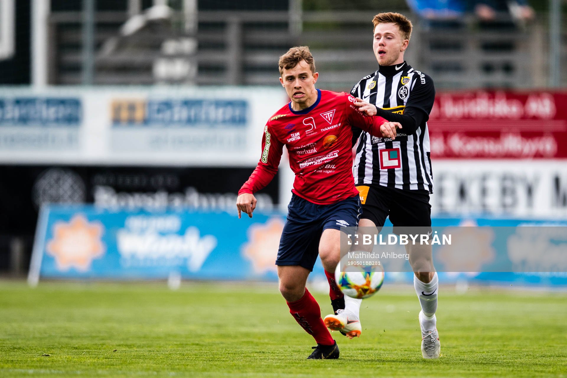 Tvååkers David Struski Persson och Landskronas Dennis