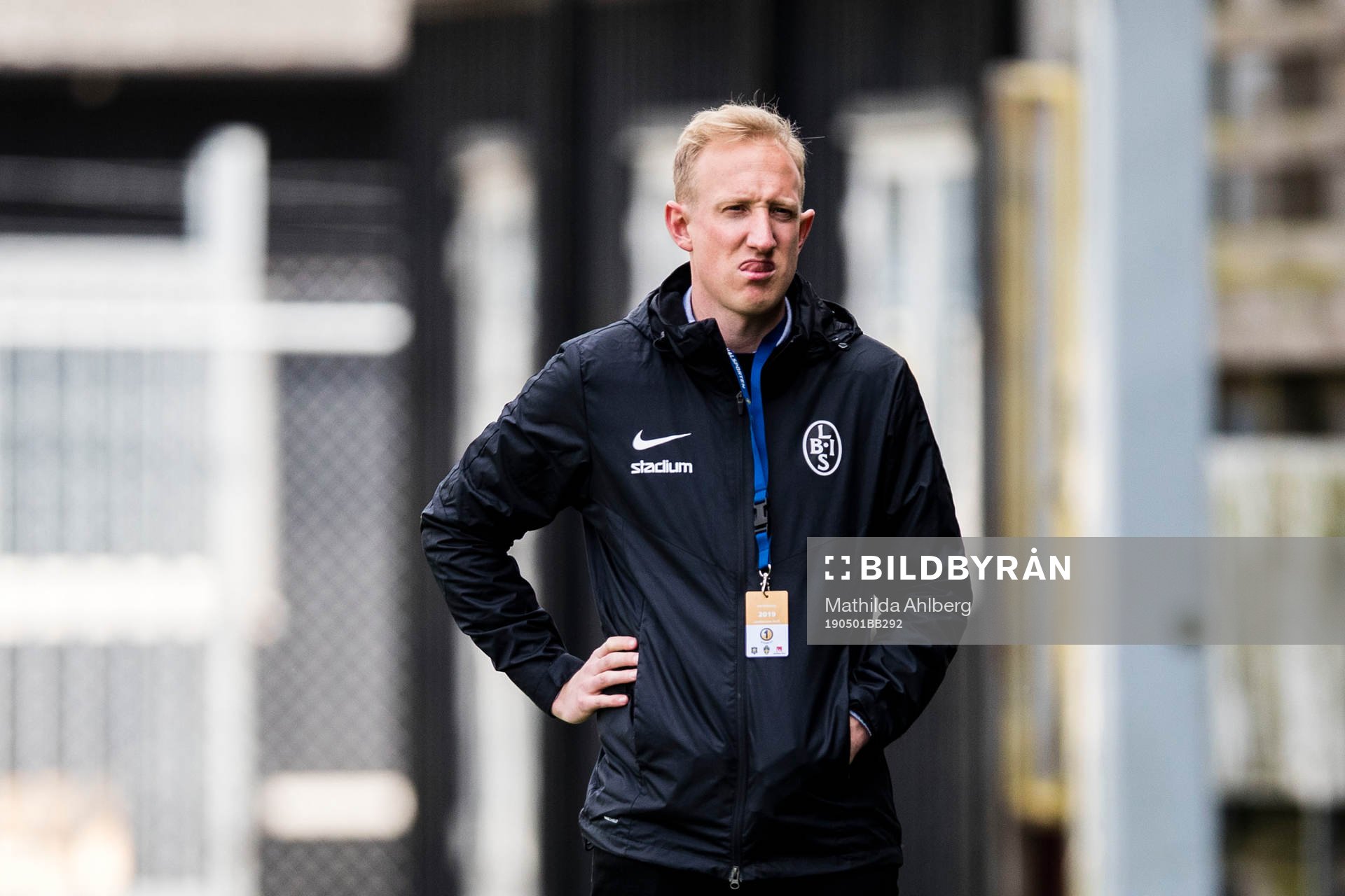 Landskronas klubbchef Max Lundmark