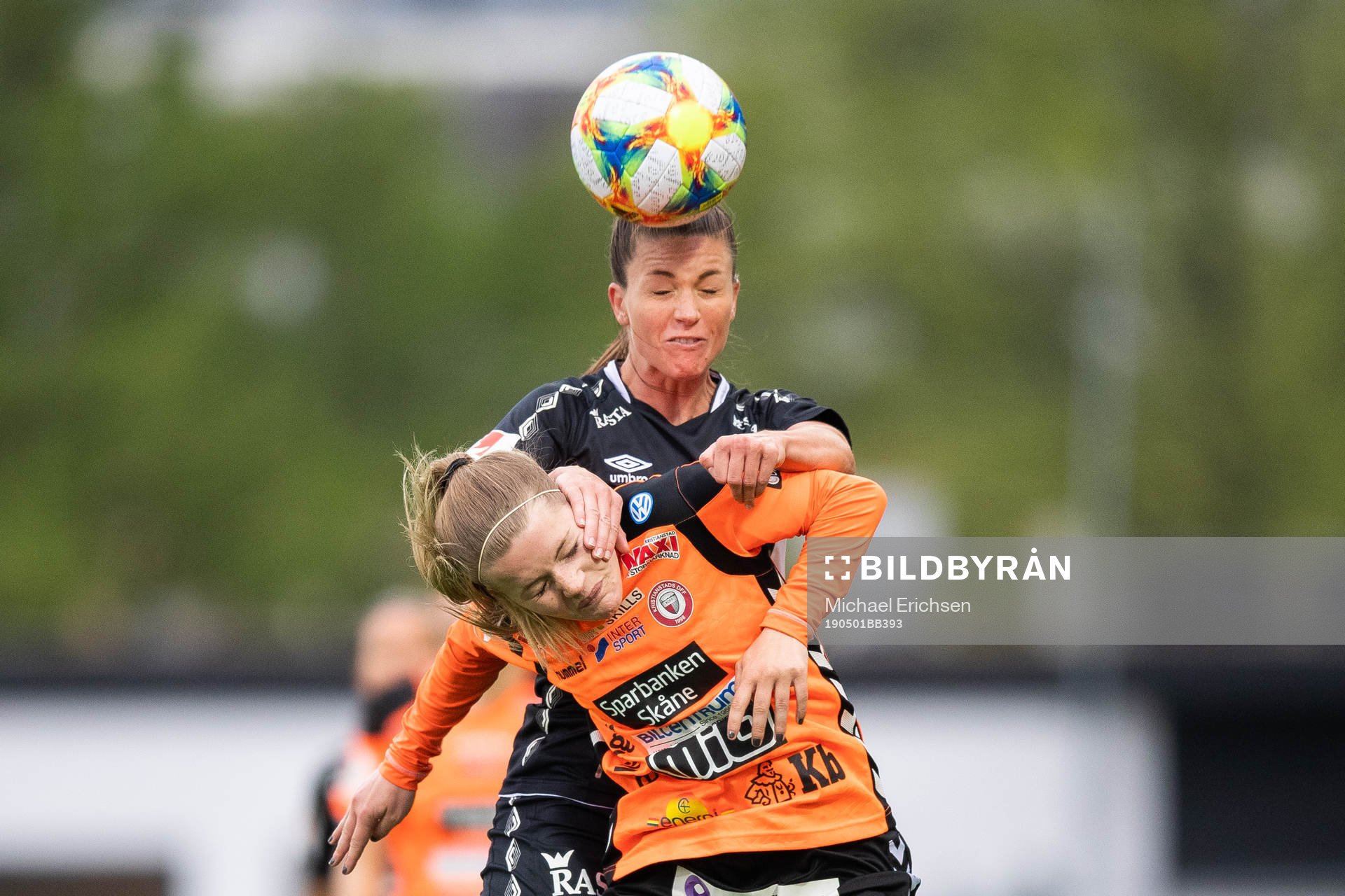 Göteborgs Pauline Hammarlund och Kristianstads Tilda