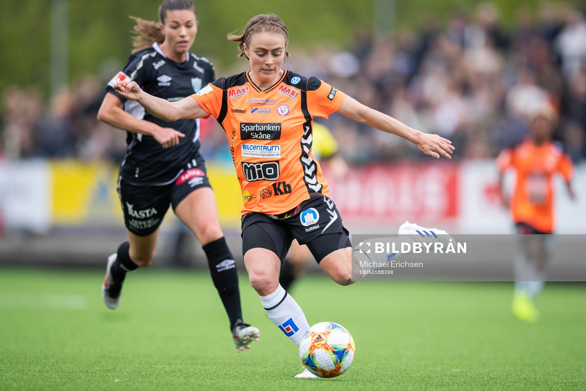 Göteborgs Pauline Hammarlund och Kristianstads Sif