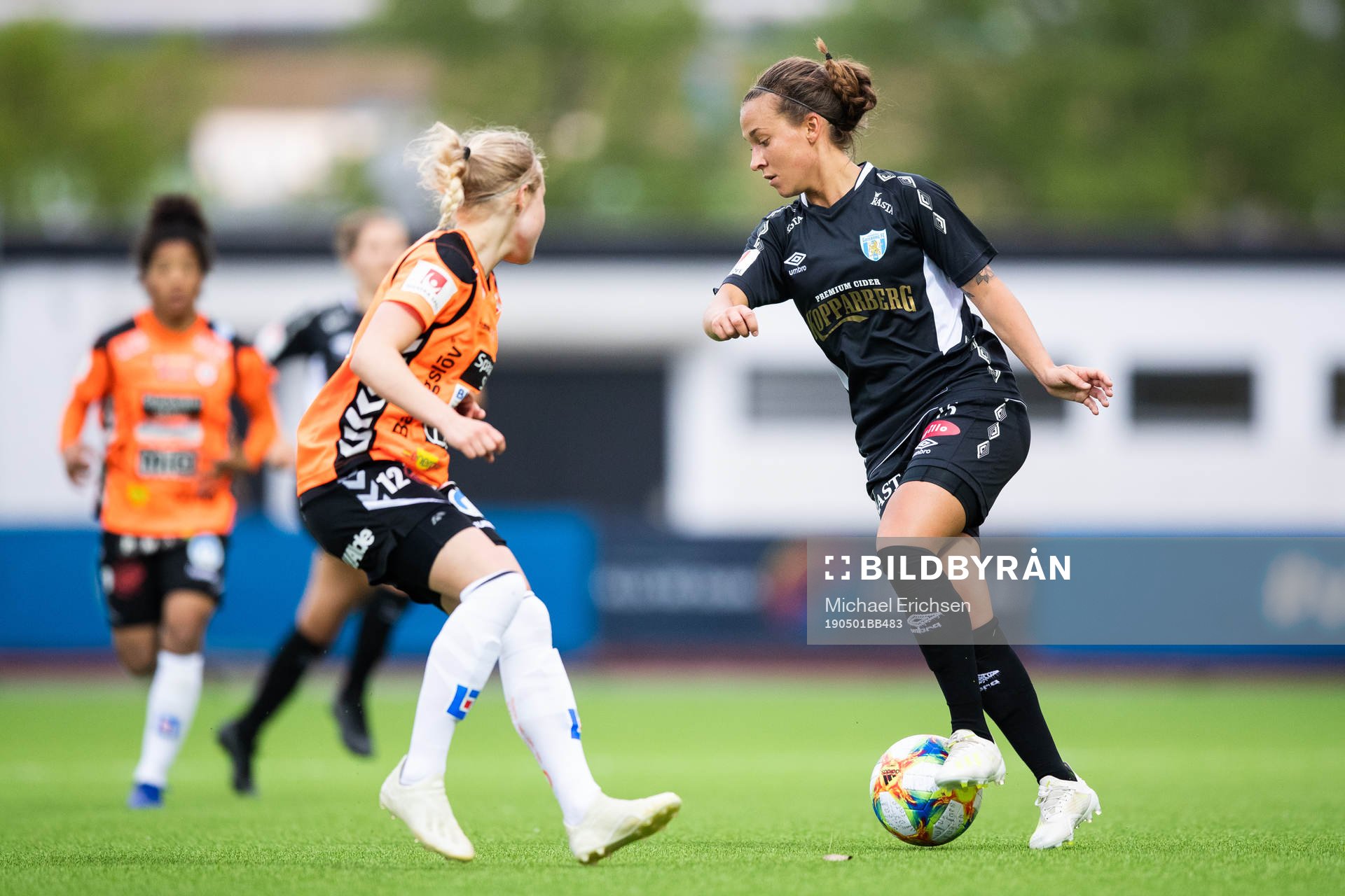 Kristianstads Kajsa Törnkvist och Göteborgs Julia