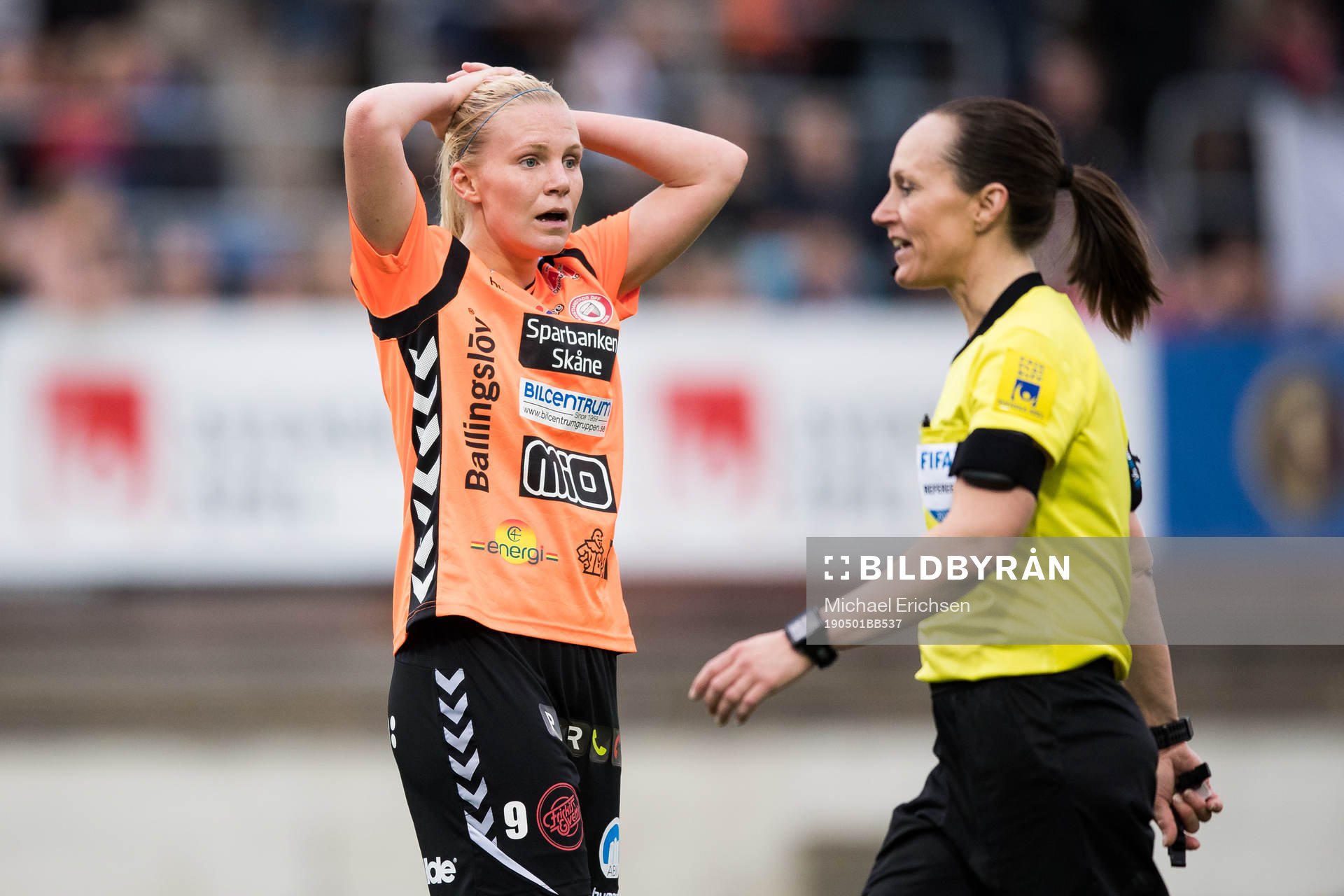 Kristianstads Josefine Rybrink deppar