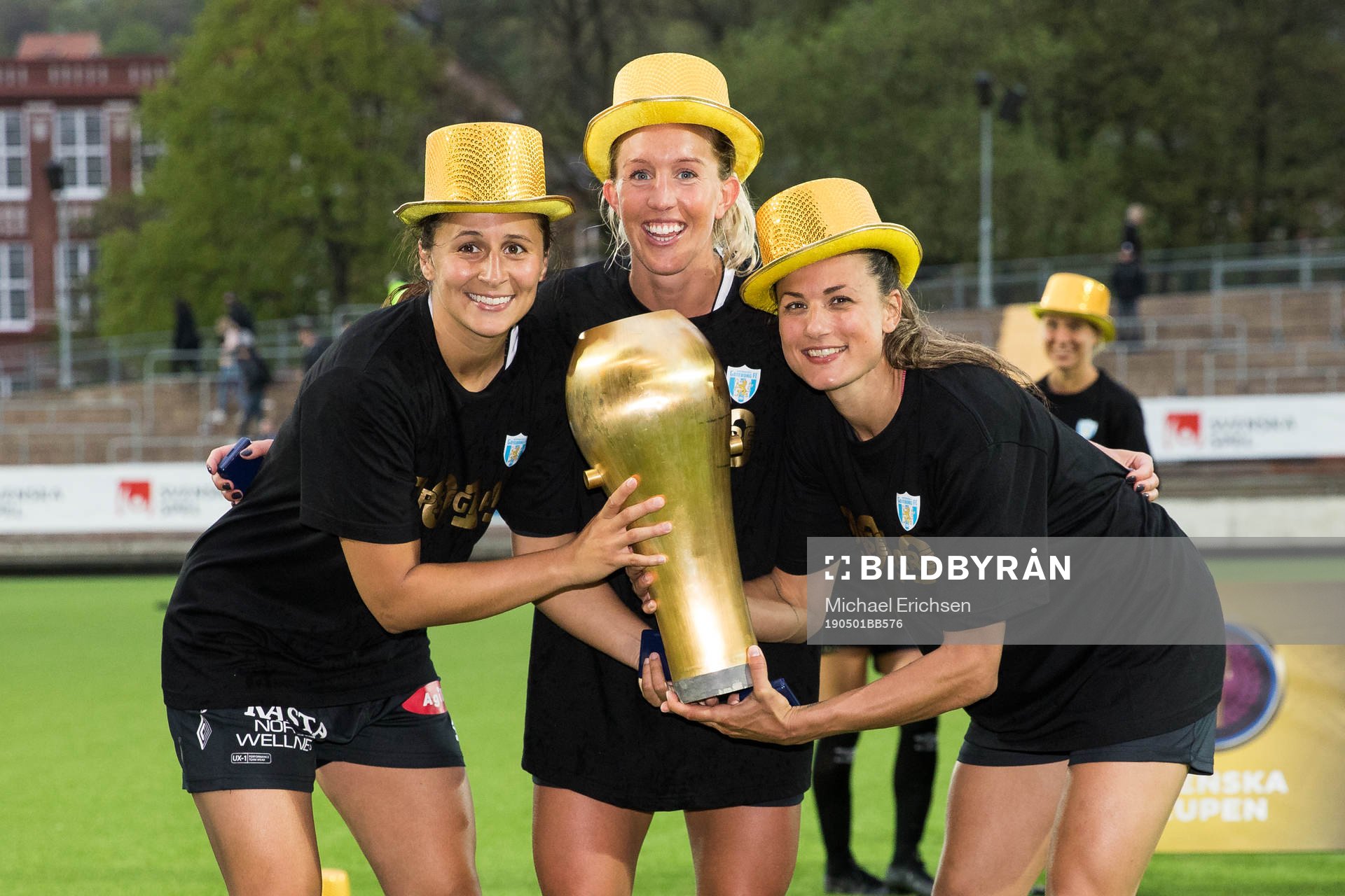 Göteborgs Taylor Leach, Julia Roddar och Beata Kollmats