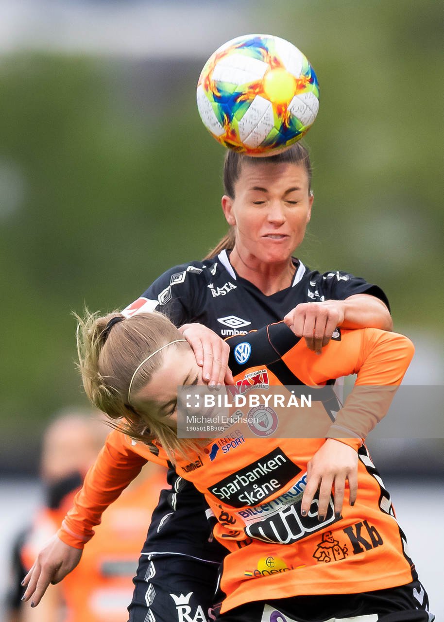 Göteborgs Pauline Hammarlund och Kristianstads Tilda