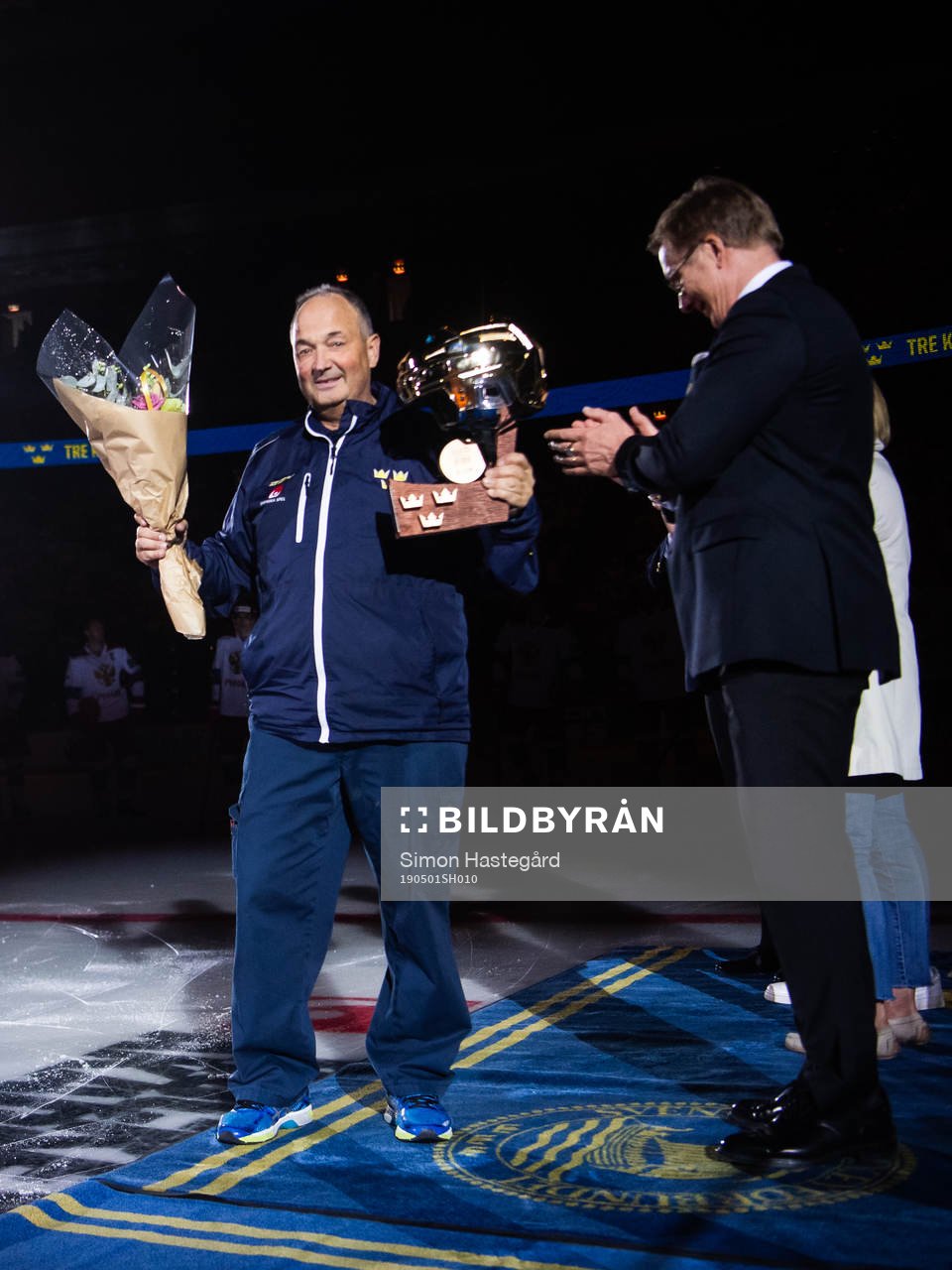 Pudding Anders Weiderstål equipment manager of Sweden is