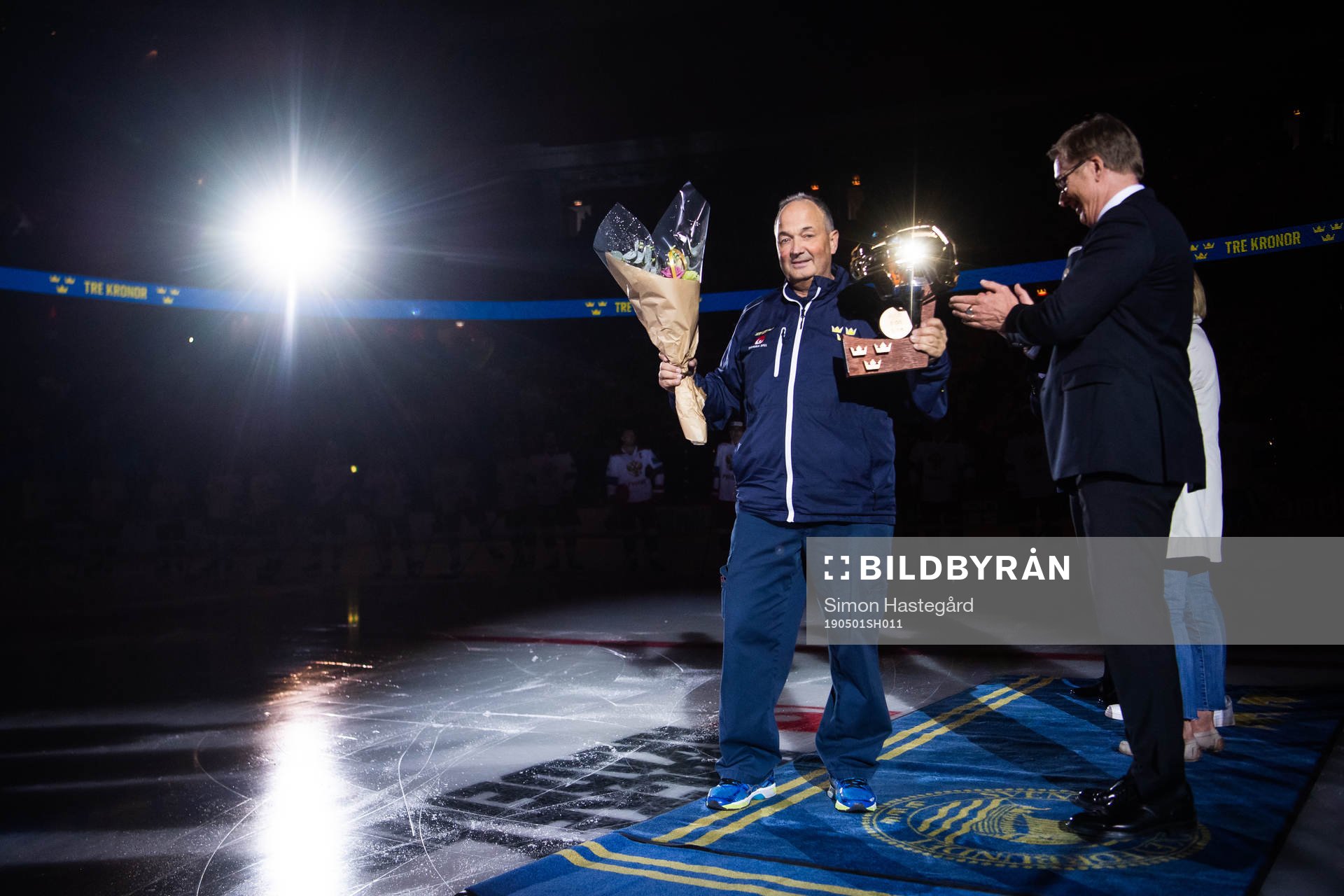 Pudding Anders Weiderstål equipment manager of Sweden is