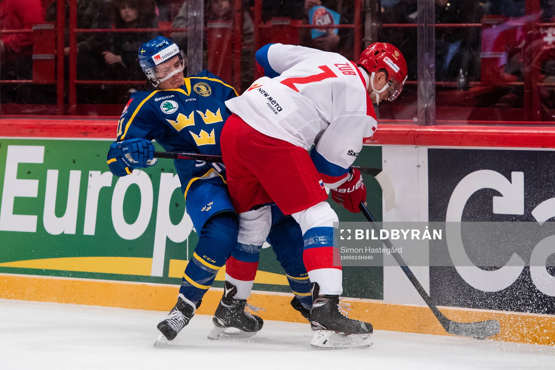 Joakim Nygård of Sweden and Artyom Zub of Russia