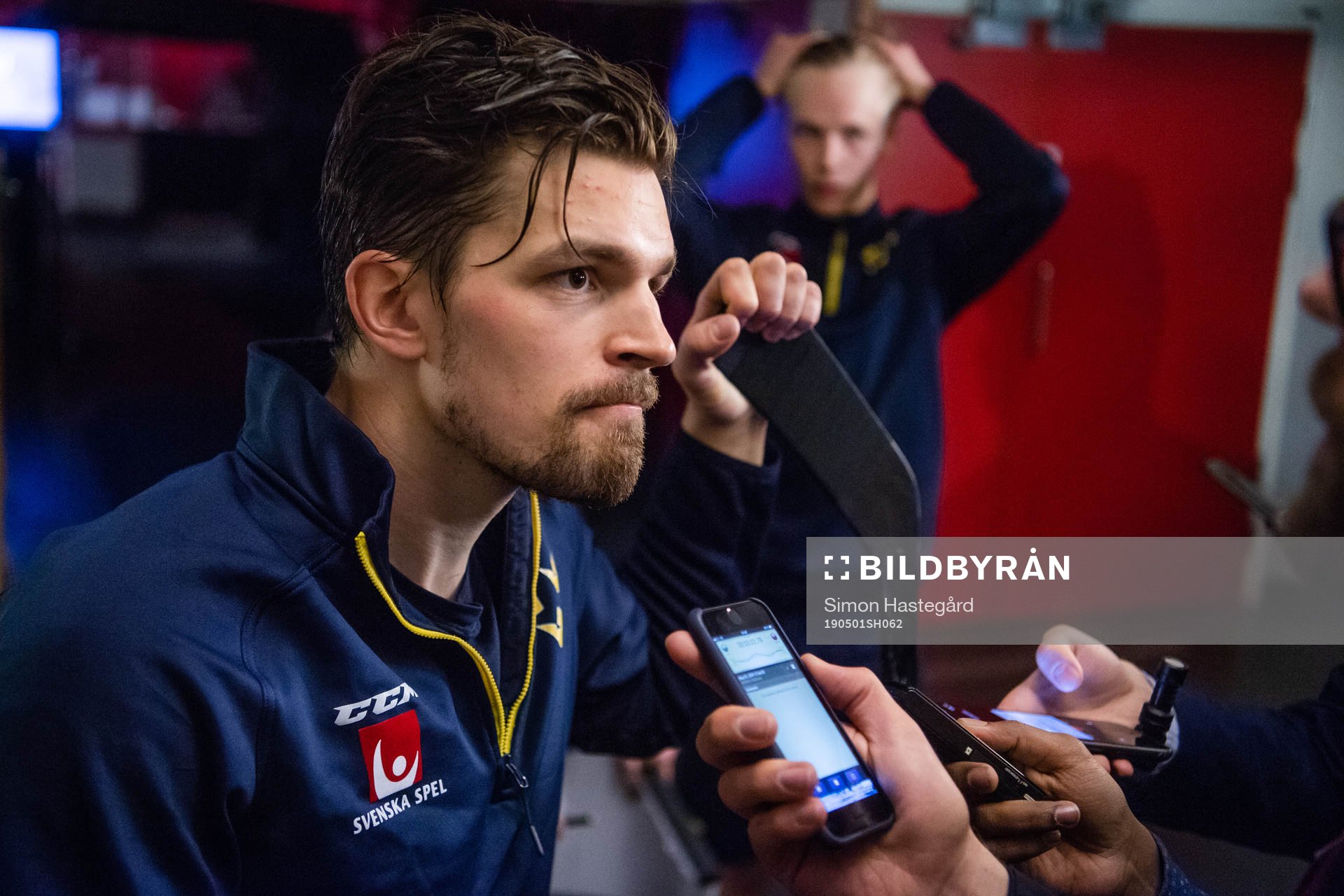 Anton Lander of Sweden