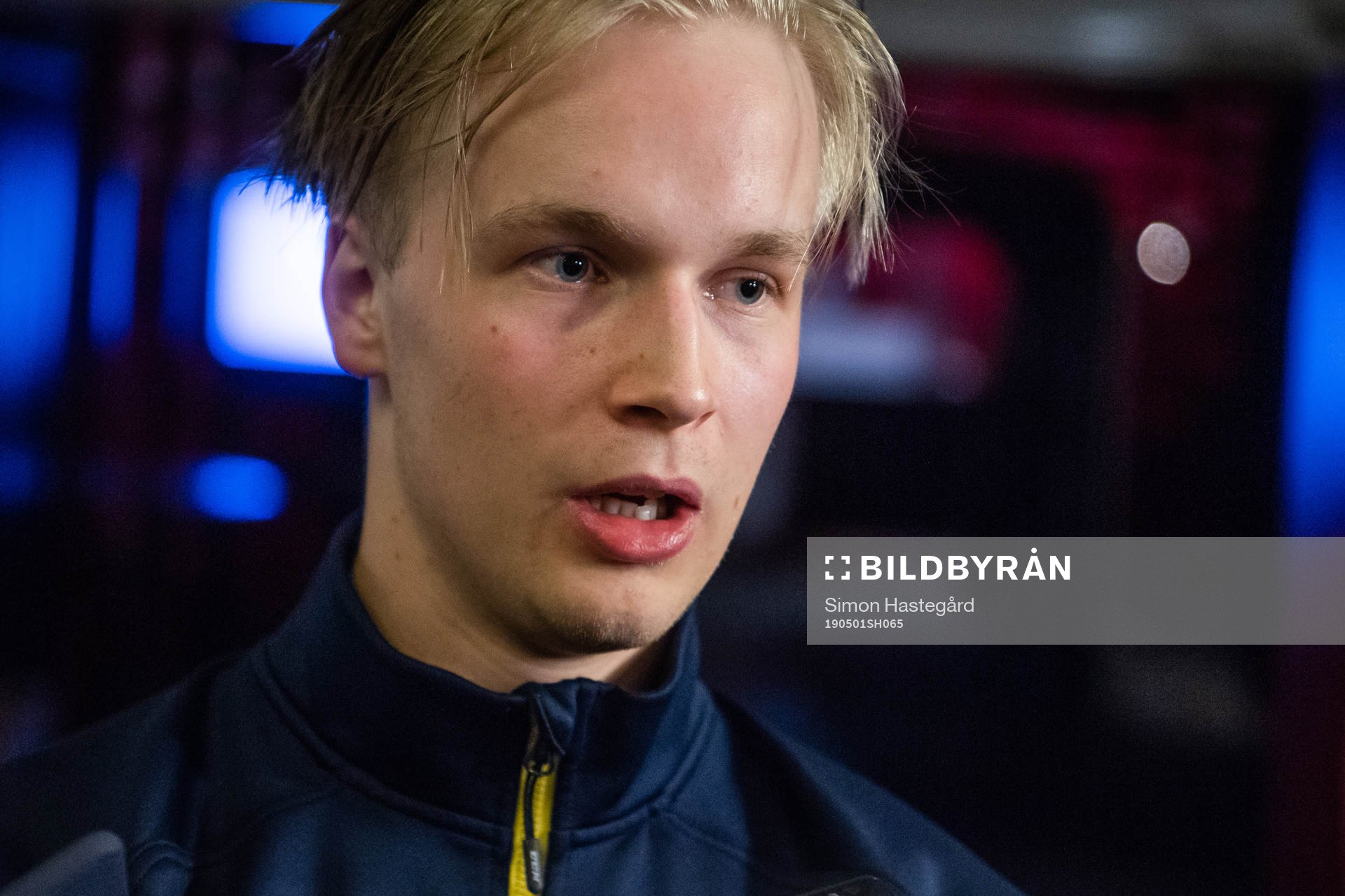 Elias Pettersson of Sweden