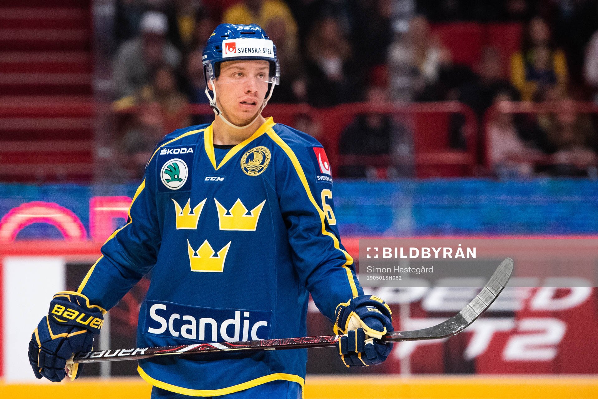 Jesper Bratt of Sweden