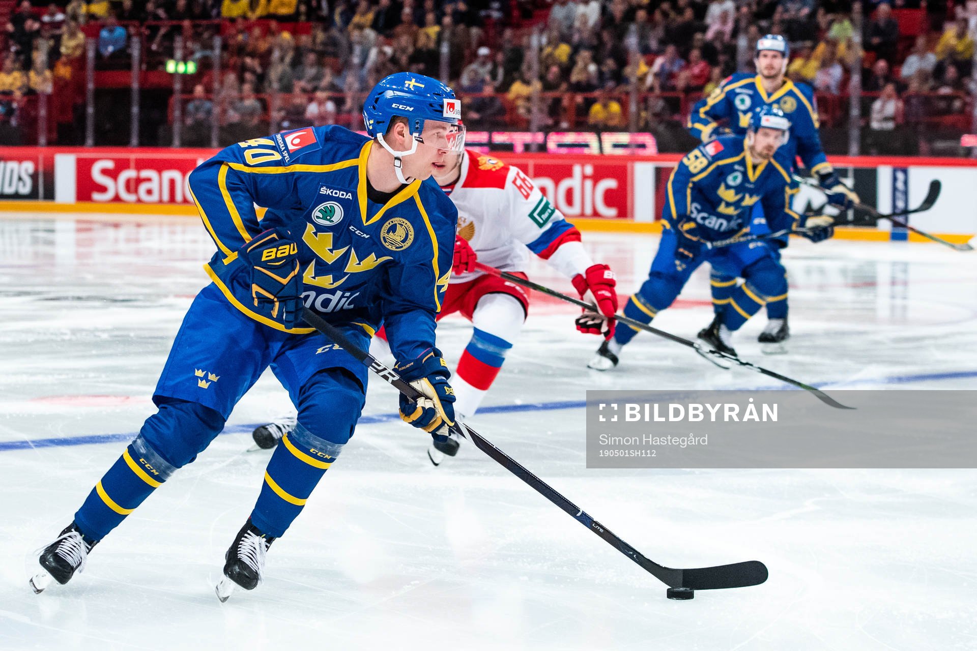 Elias Pettersson of Sweden