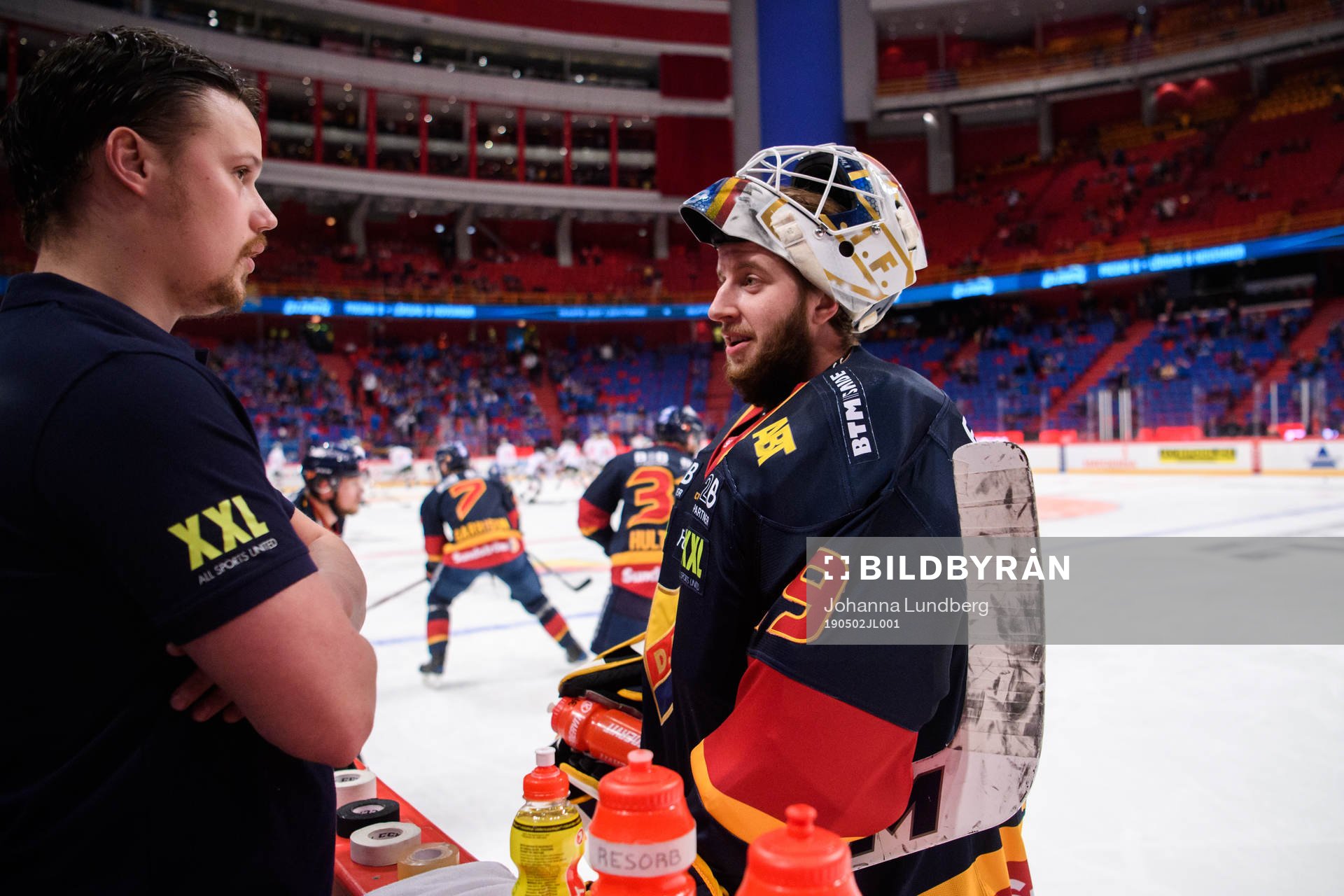 Djurgårdens målvakt Adam Reideborn