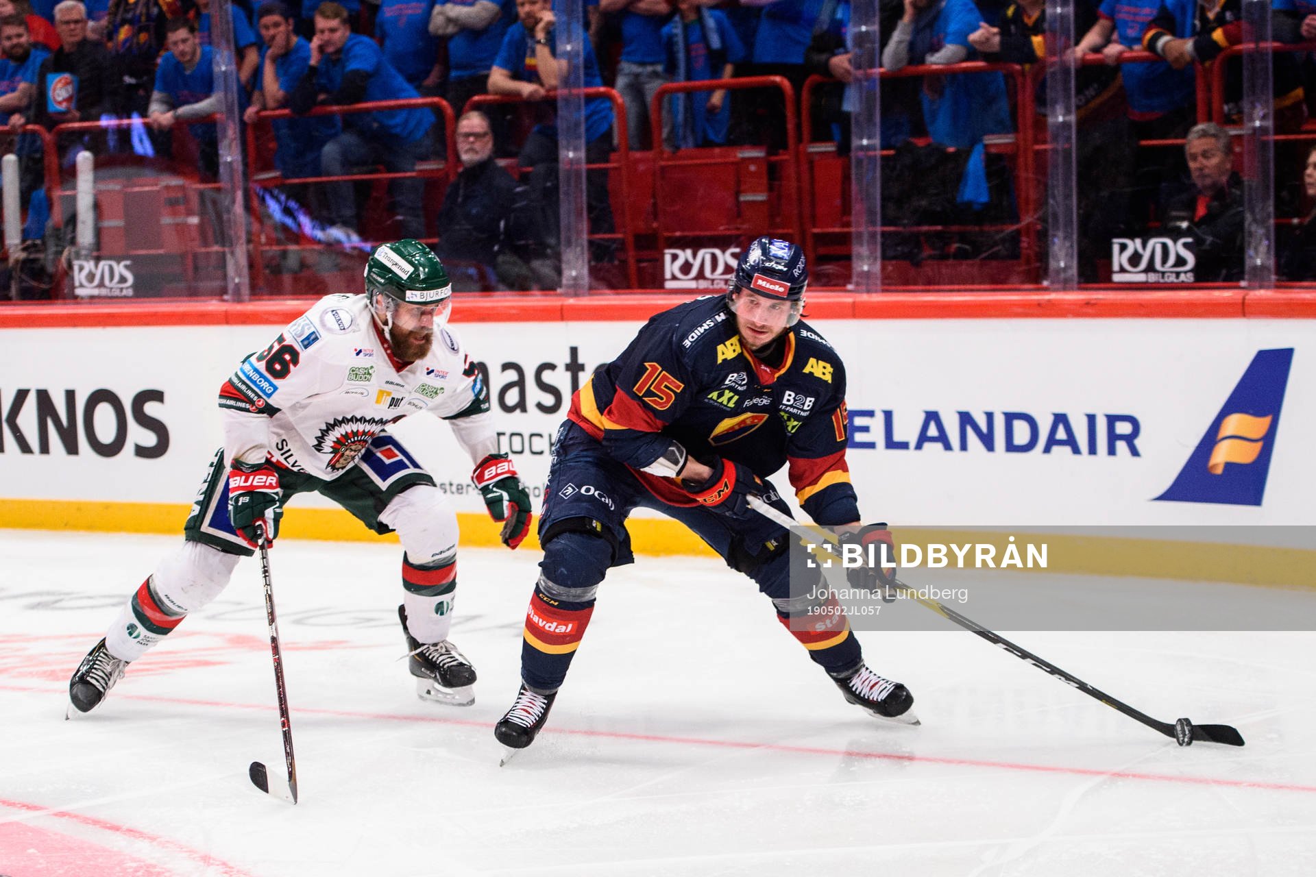 Frölundas Filip Westerlund och Djurgårdens Jakob Lilja
