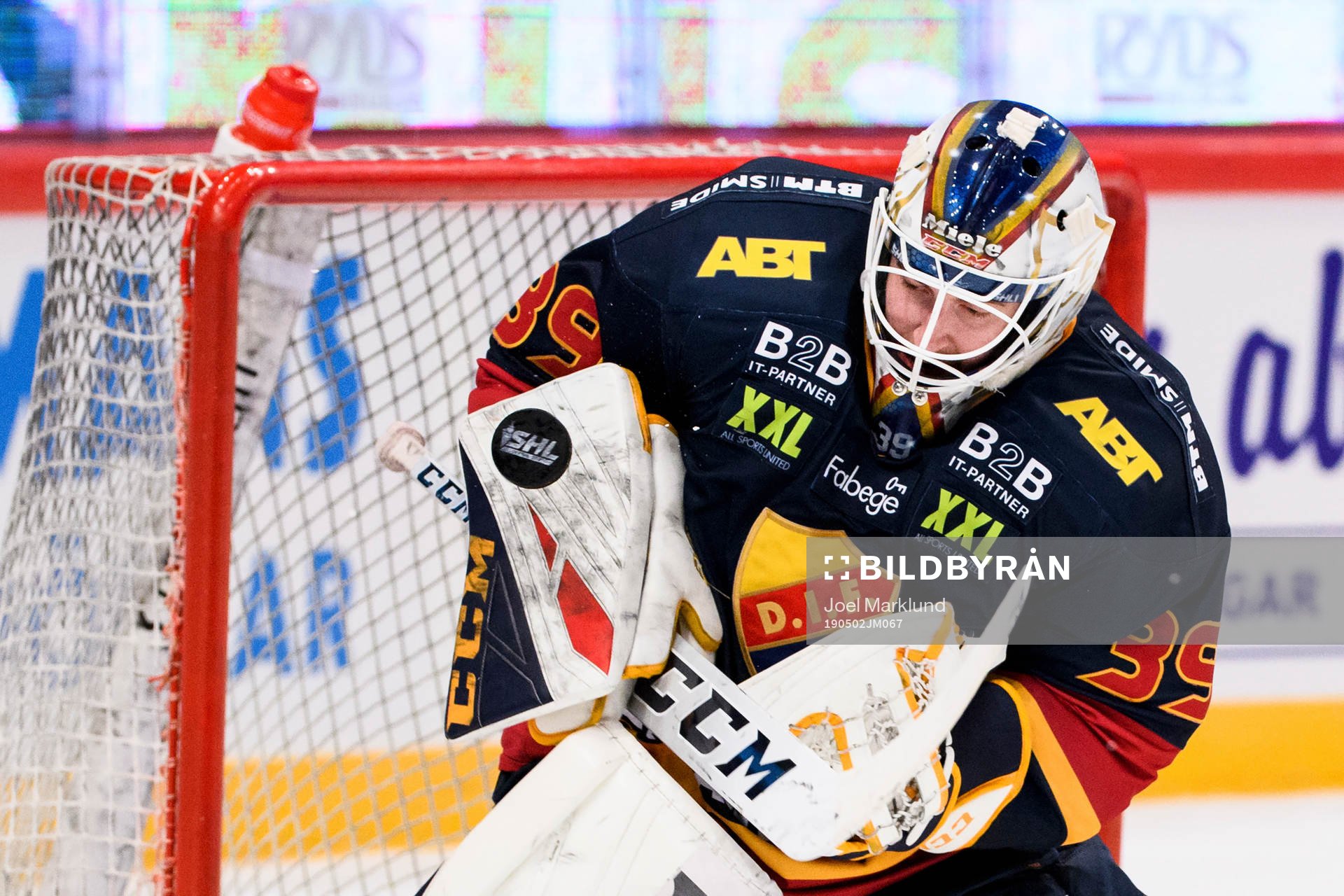 Djurgårdens målvakt Adam Reideborn