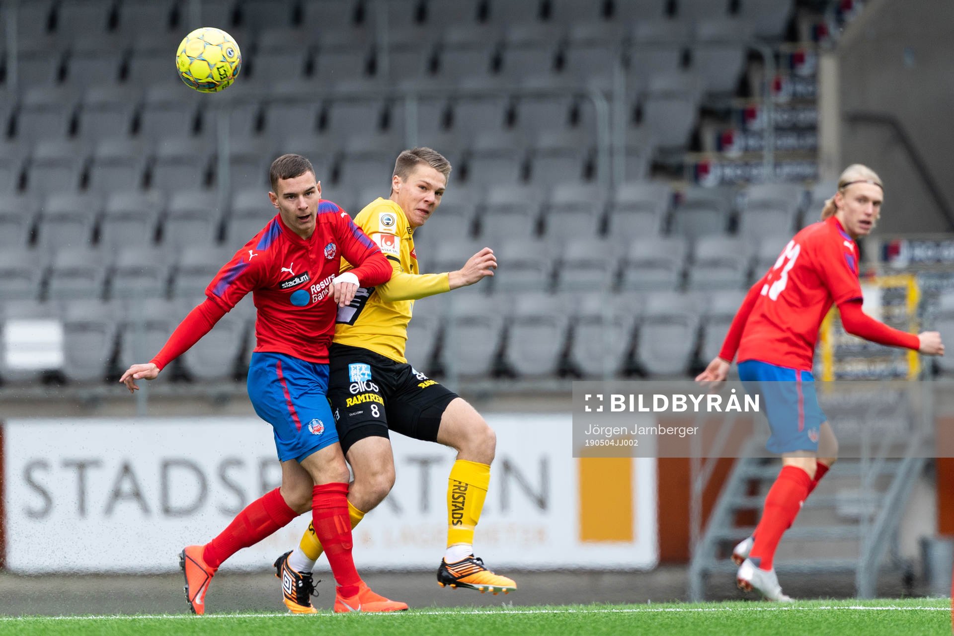 Elfsborgs Gustav Broman och Helsingborgs Andreas Svensson