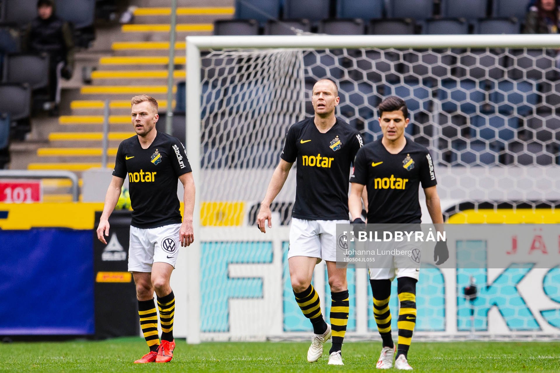 s Sebastian Larsson, Per Karlsson och Tarik Elyounoussi
