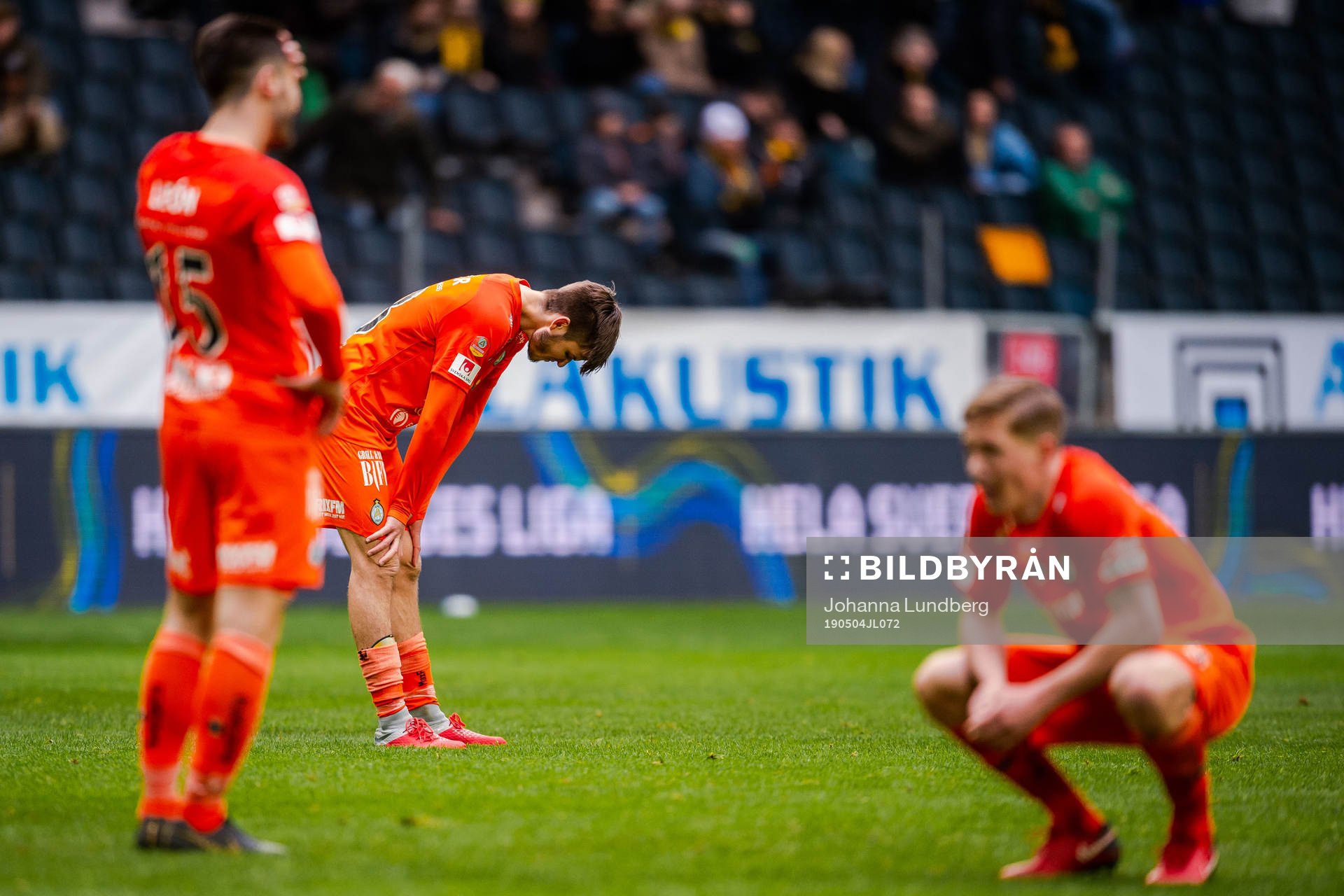 AFC Eskilstunas spelare deppar