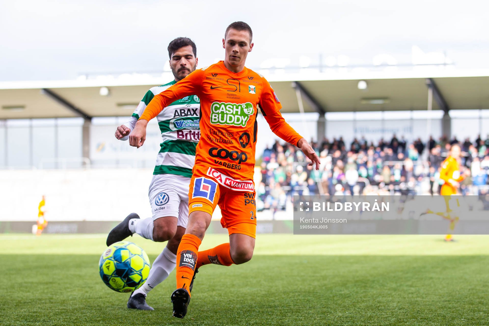 Varbergs Tobias Karlsson och Västerås Karwan Safari