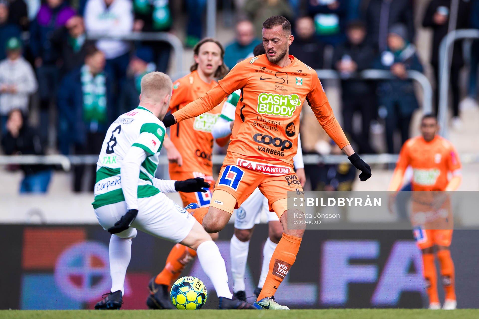 Varbergs Albert Ejupi och Västerås Simon Johansson