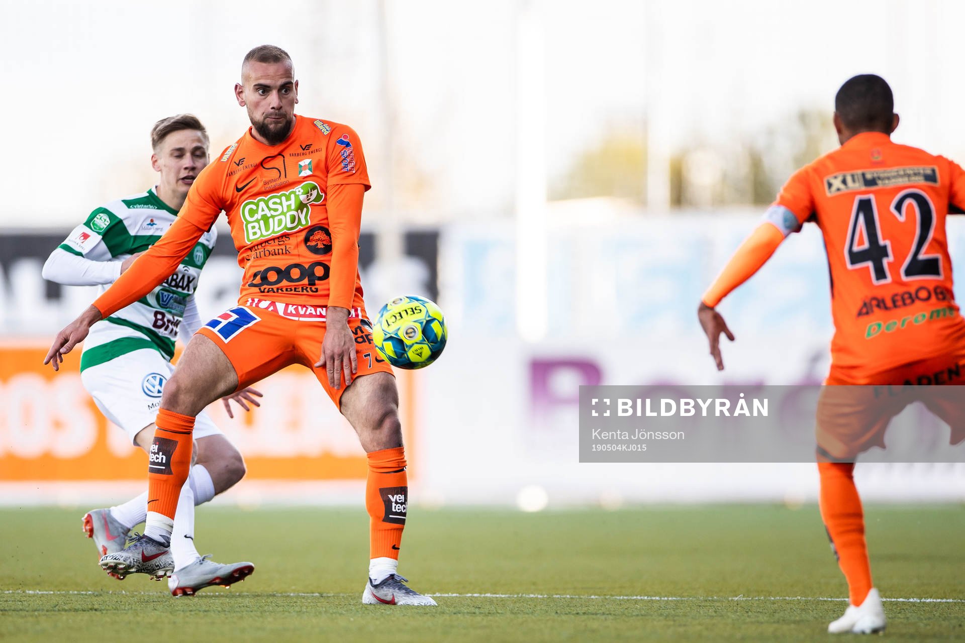 Varbergs Perparim Beqaj och Västerås Dennis Persson