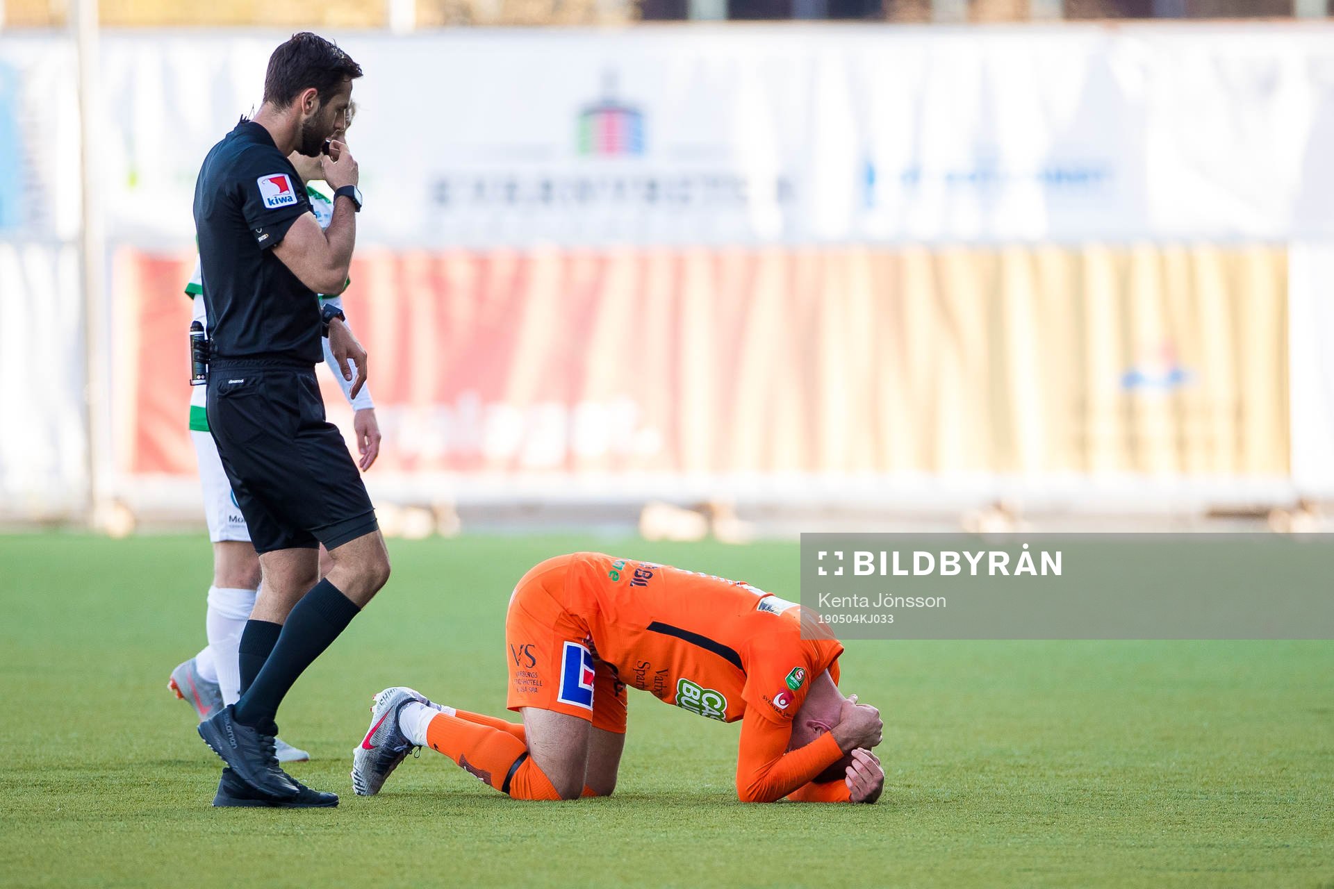 Varbergs Perparim Beqaj har ont