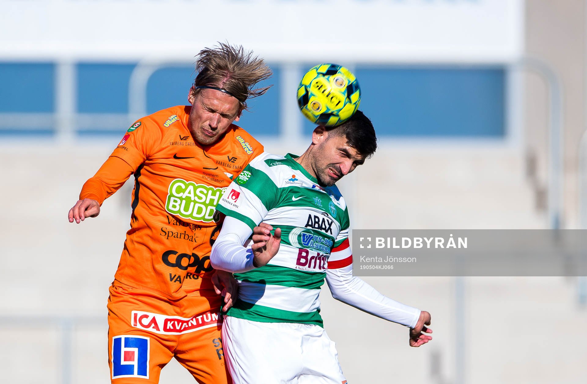 Varbergs Hampus Zackrisson och Västerås Ilir Berisha