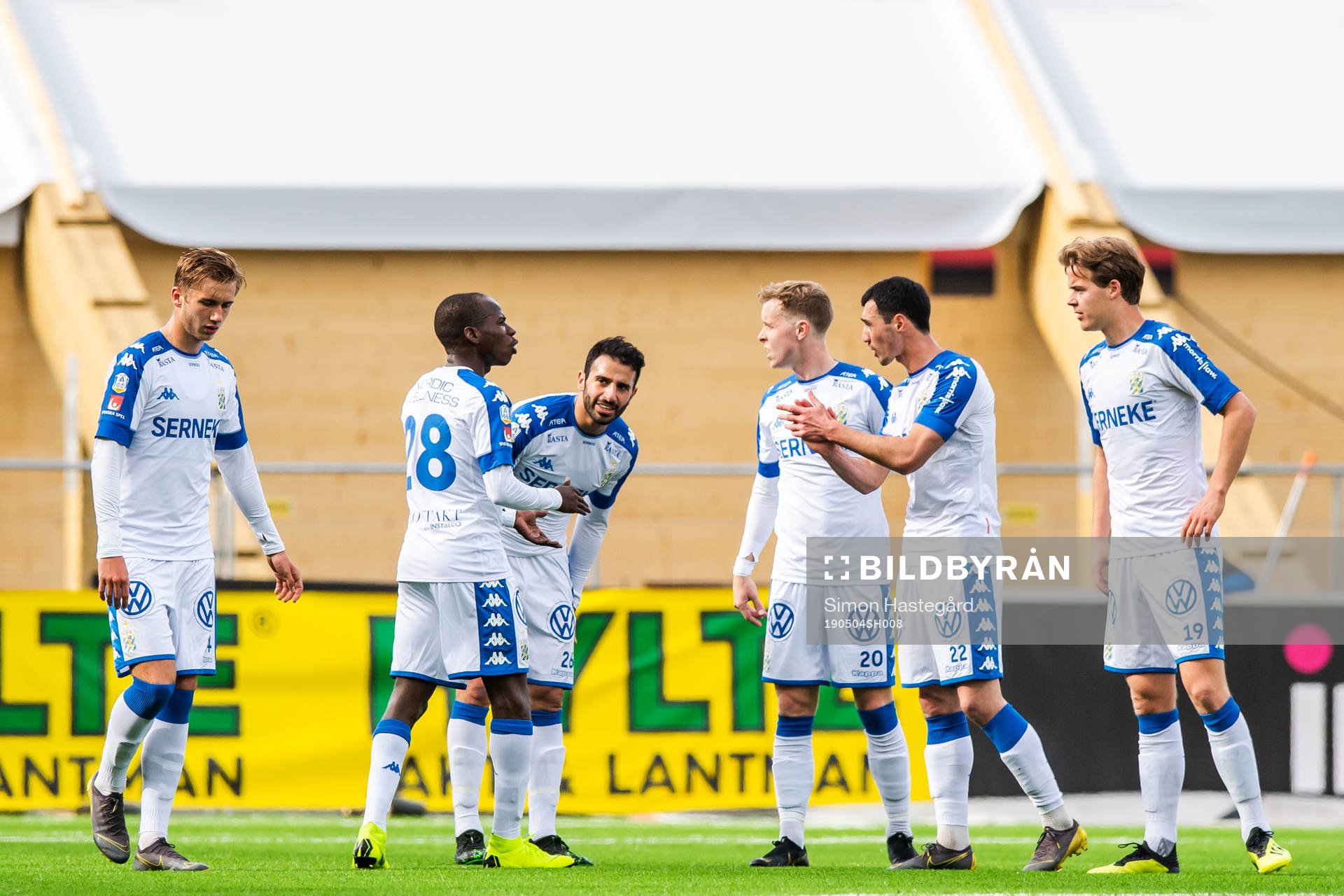 IFK Göteborgs Alhassan Yusuf Abdullahi, Victor Wernersson,