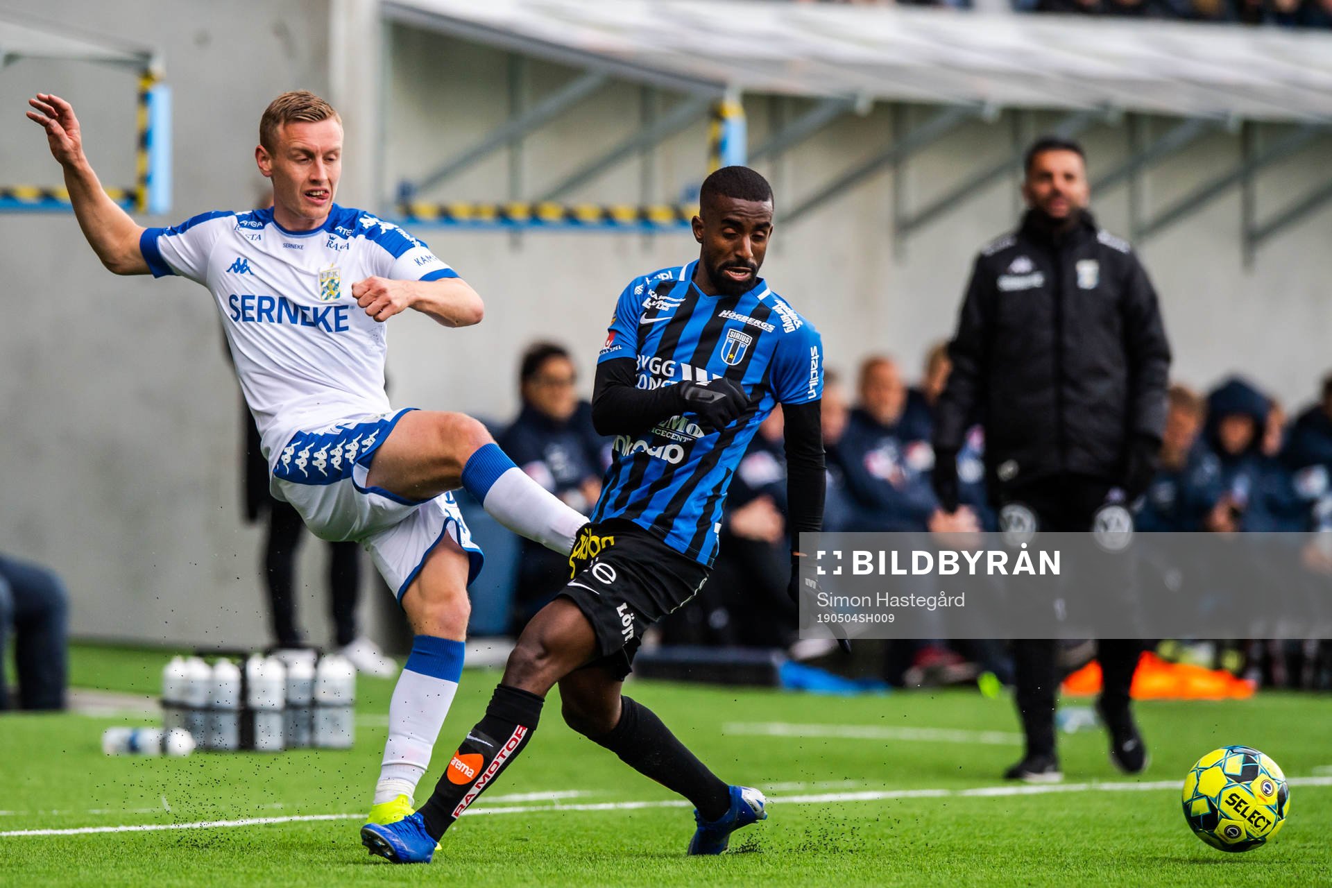 IFK Göteborgs Sebastian Ohlsson och Sirius Mohammed Saeid