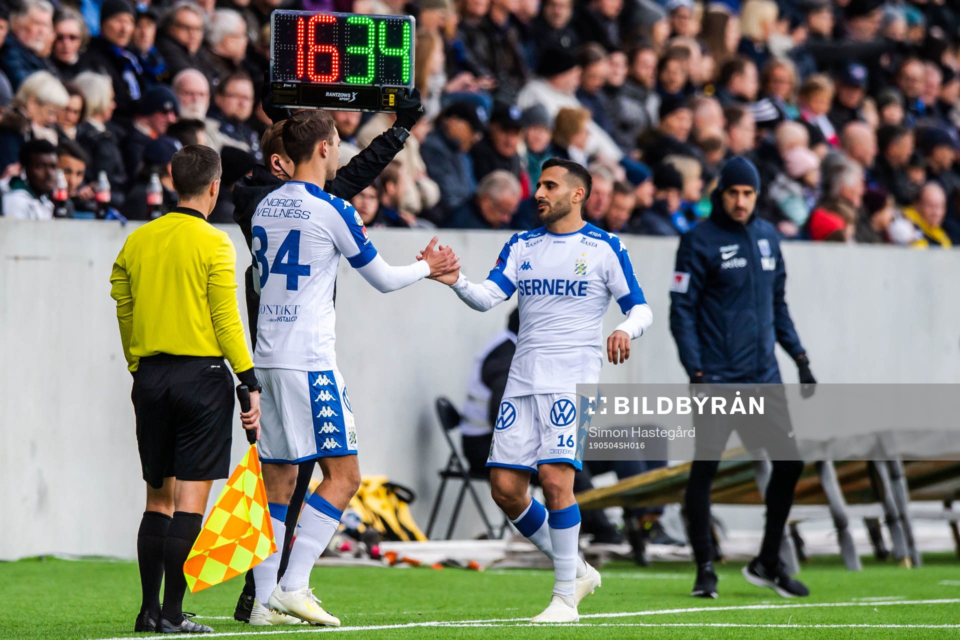 IFK Göteborgs Sargon Abraham byter med Adil Titi