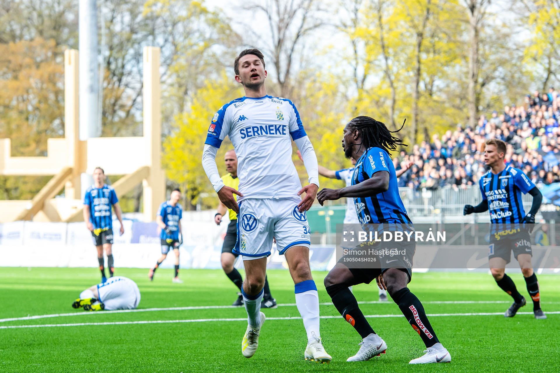 IFK Göteborgs Måns Saebbö deppar