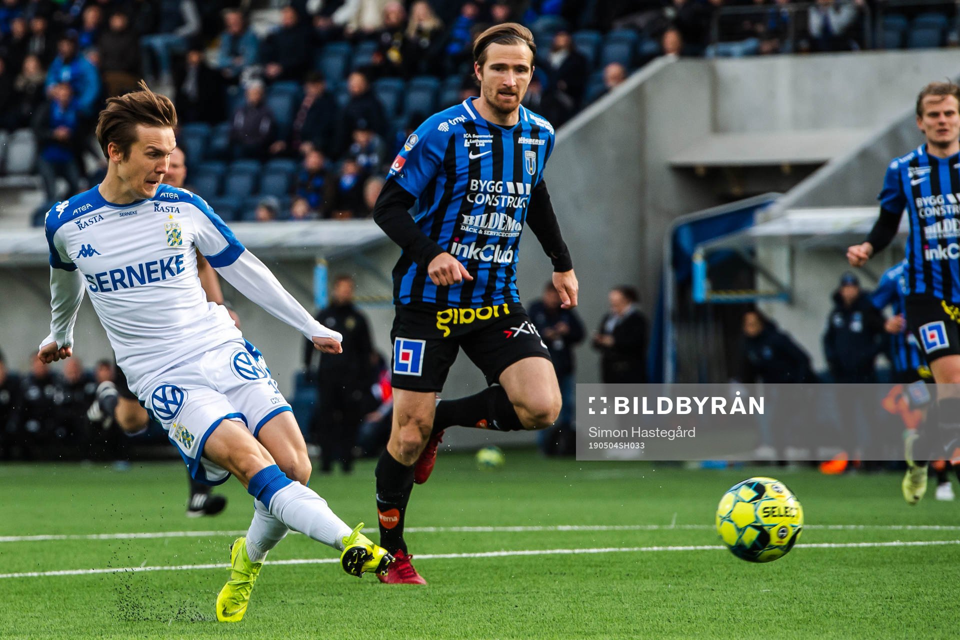 IFK Göteborgs Patrik Karlsson Lagemyr med en målchans